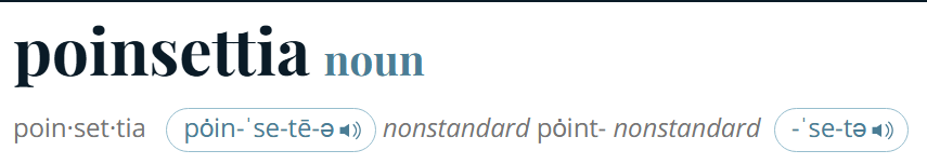 Merriam-Webster audio pronunciation variants for American English