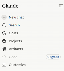 Claude Projects feature for organising files and managing AI workflows