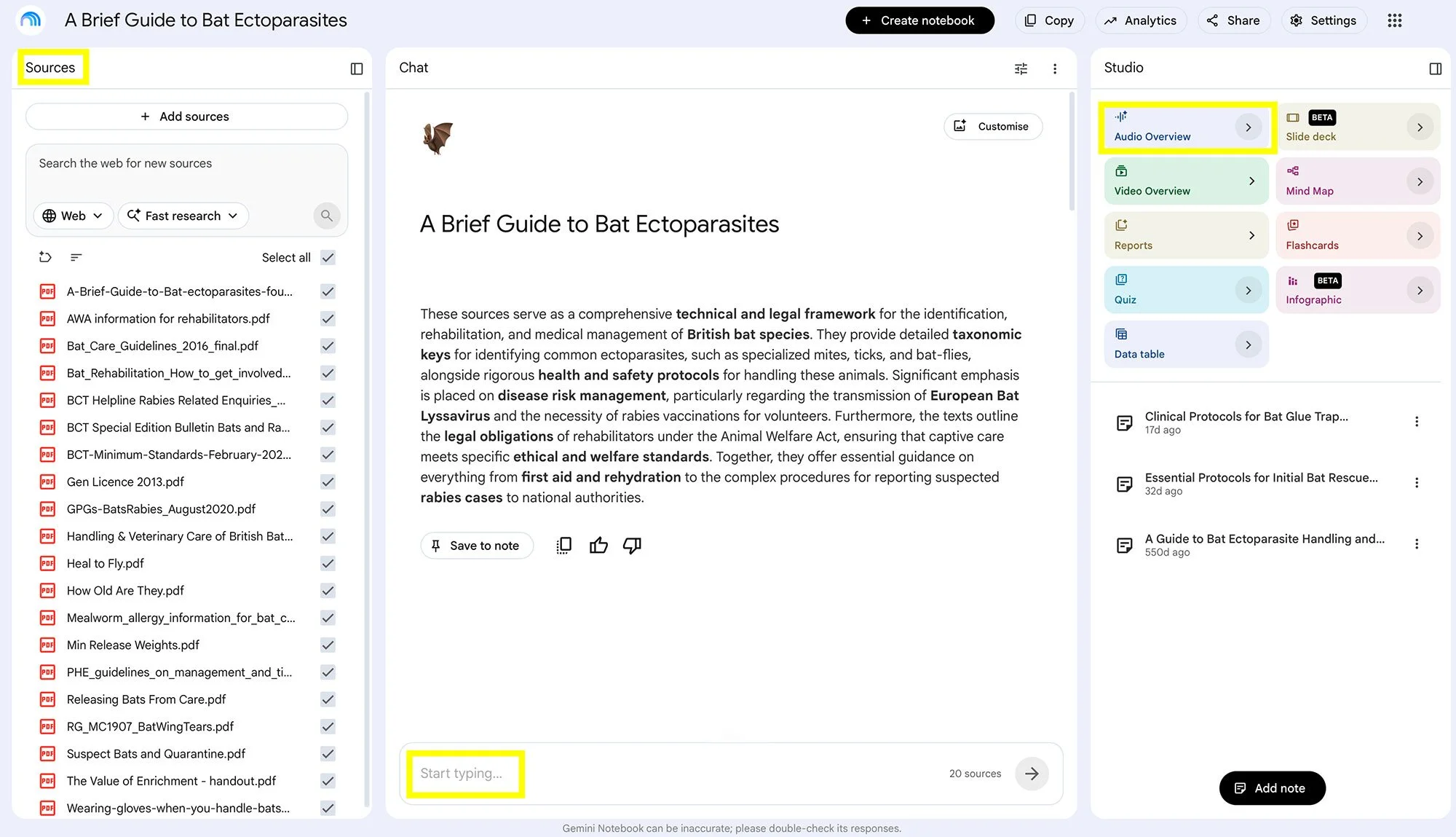 Utilize Gemini Notebook’s creative tools, summaries, and suggested questions to enhance research efficiency.