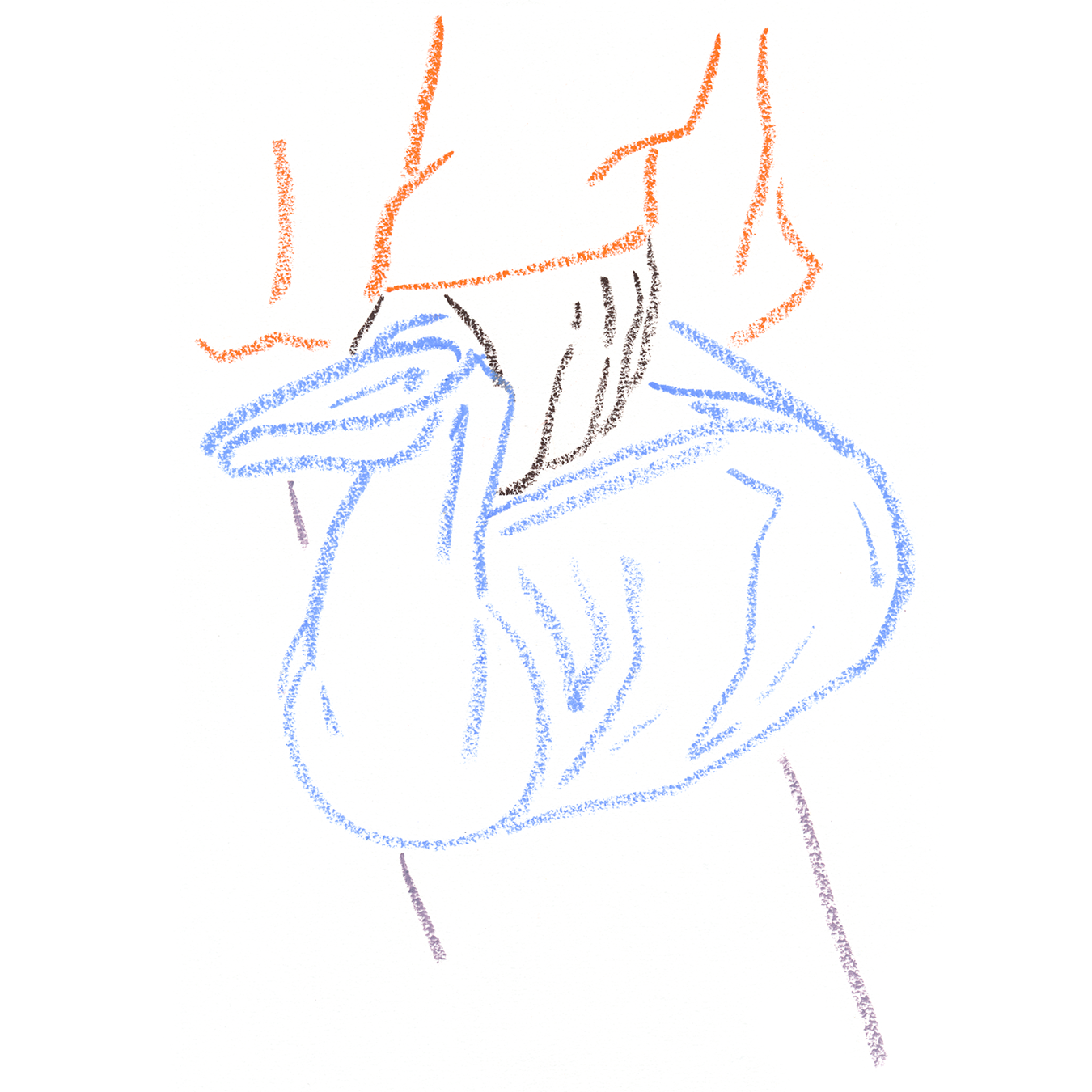 Sandy-van-Helden-original-line-drawing-bag-2-square.png