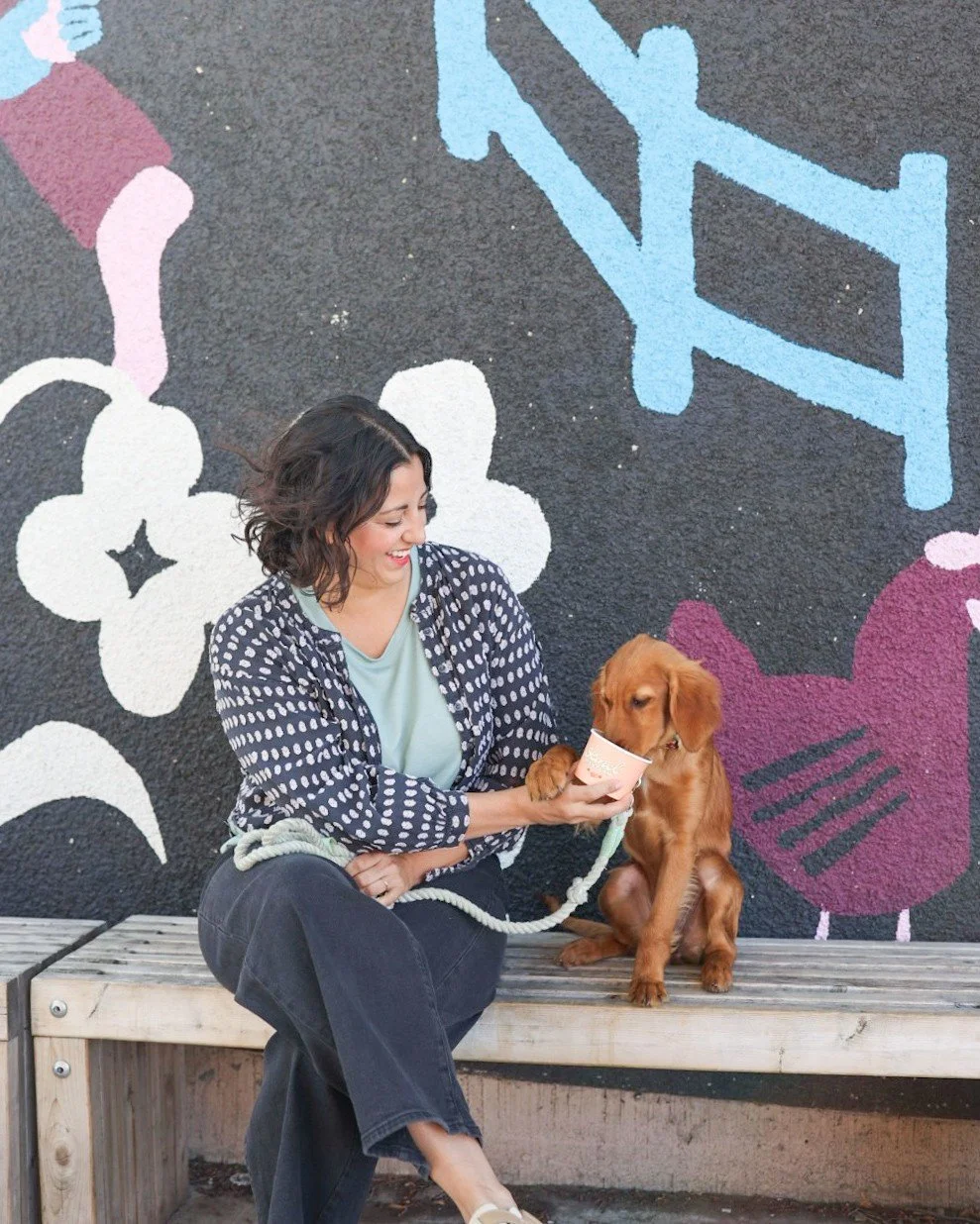 Giveaway! Getting visits from our neighbourhood pups is the best part of our day. Guess how many pup treats we served up this summer and the closest guess will win a Kind bandana for their favourite dog and a $25 gift card. 

Winner will be picked on