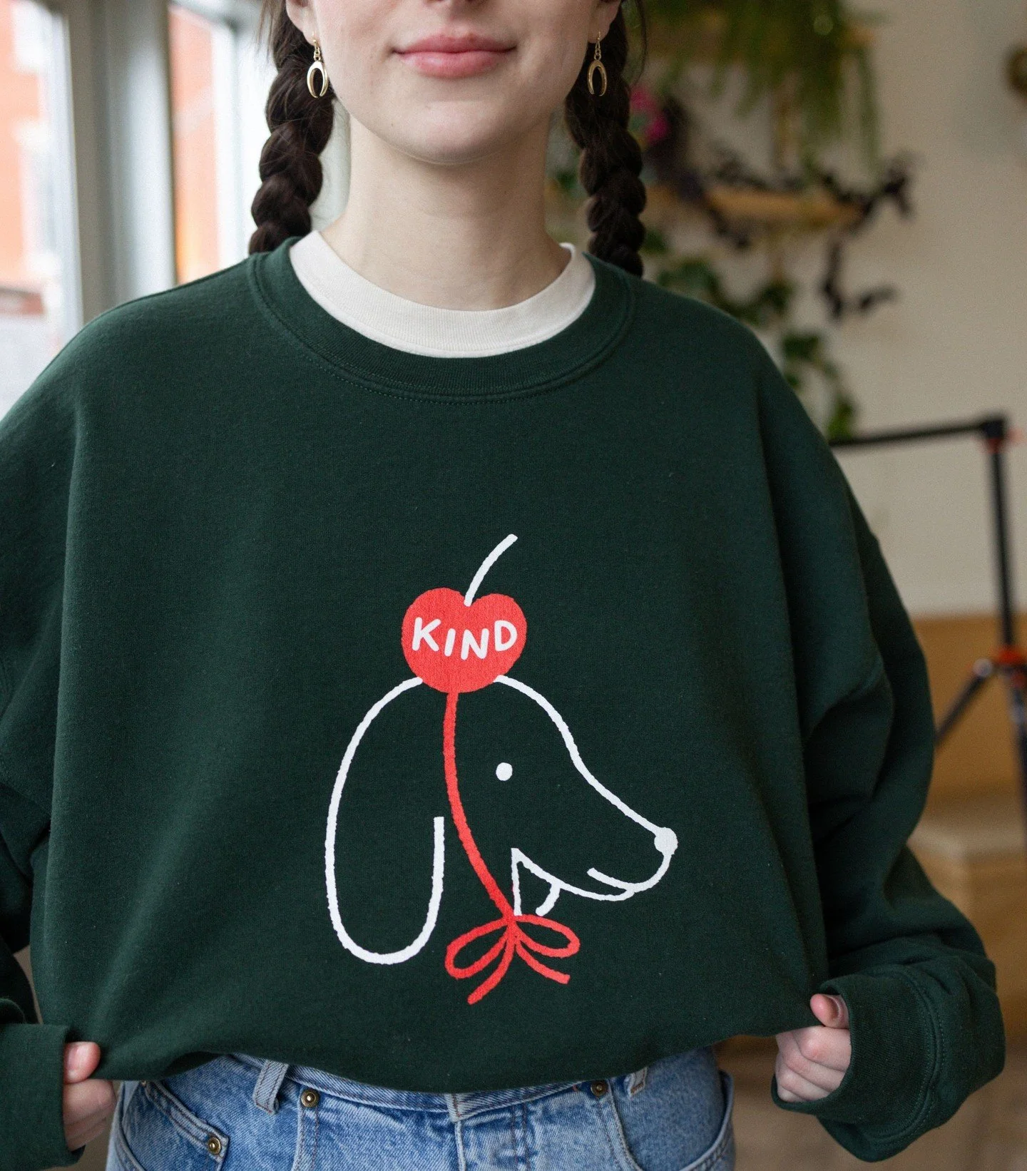 Don we now our ✨️ gay apparel ✨️. Kind crewnecks are restocked!