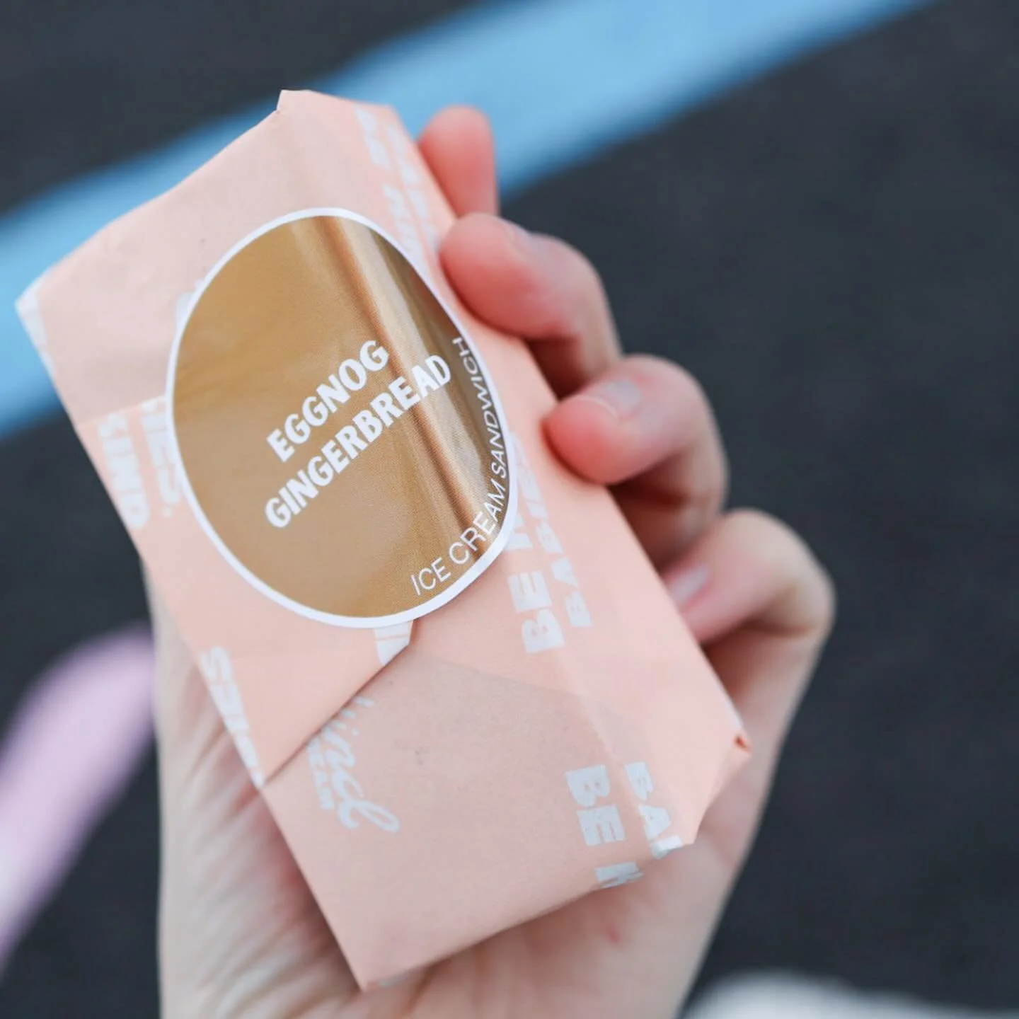 EGGNOG GINGERBREAD SAMMIES have arrived! We really decked the halls with this one - spiced eggnog ice cream between chewy and delightful gingerbread cookies. They&rsquo;re available at each shop in a limited run.