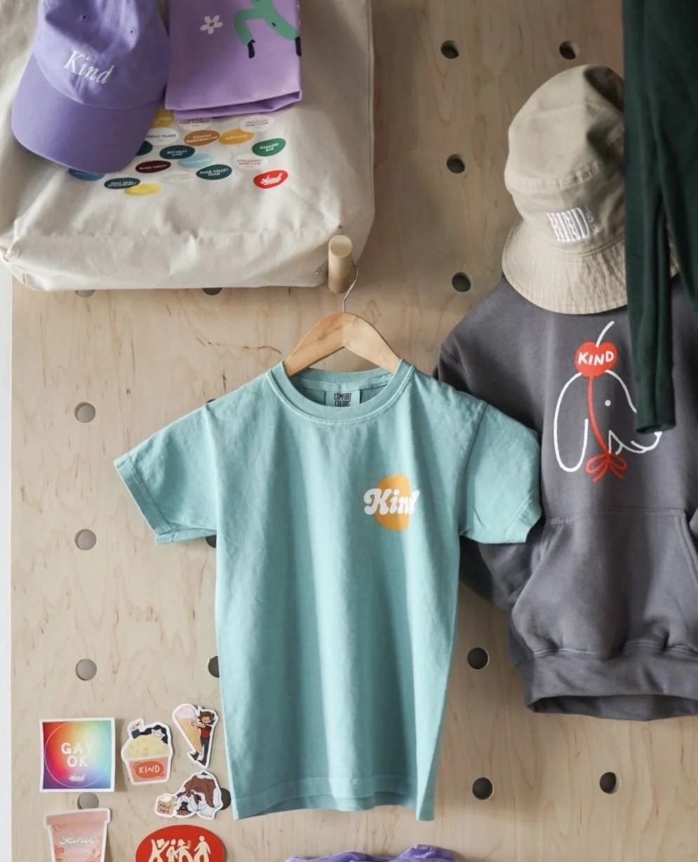 New kids tees are here and they're super soft, ultra cute, &amp; mega bright.
