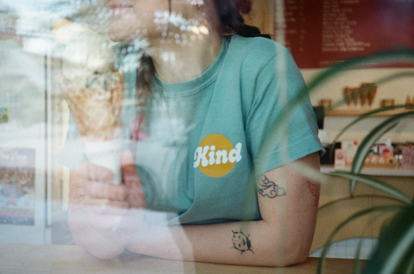 We're in this for the love of ice cream, but if we're honest, we're almost as in love with designing fun goods like shirts, playing cards, lip balm, stickers and beyond. What Kind merch are you wanting to see?