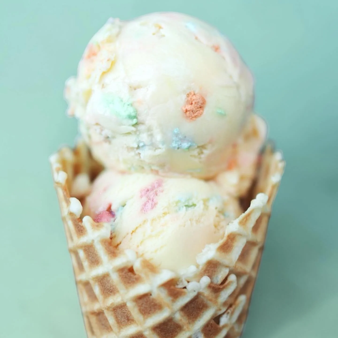 Lucky days call for lucky scoops! Charms, our annual St. Pat&rsquo;s flavour, is back in the shops beginning today! Before churning, our ice cream base spends some time with cereal to give it that iconic cereal milk flavour, and we finish it off by t