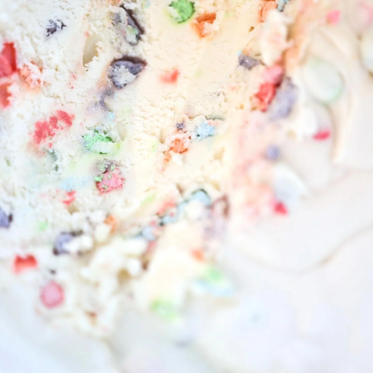 Lucky marshmallows 🤝 cereal milk ice cream. We&rsquo;re stocked up on Charms at all shops, so come get it while you can!