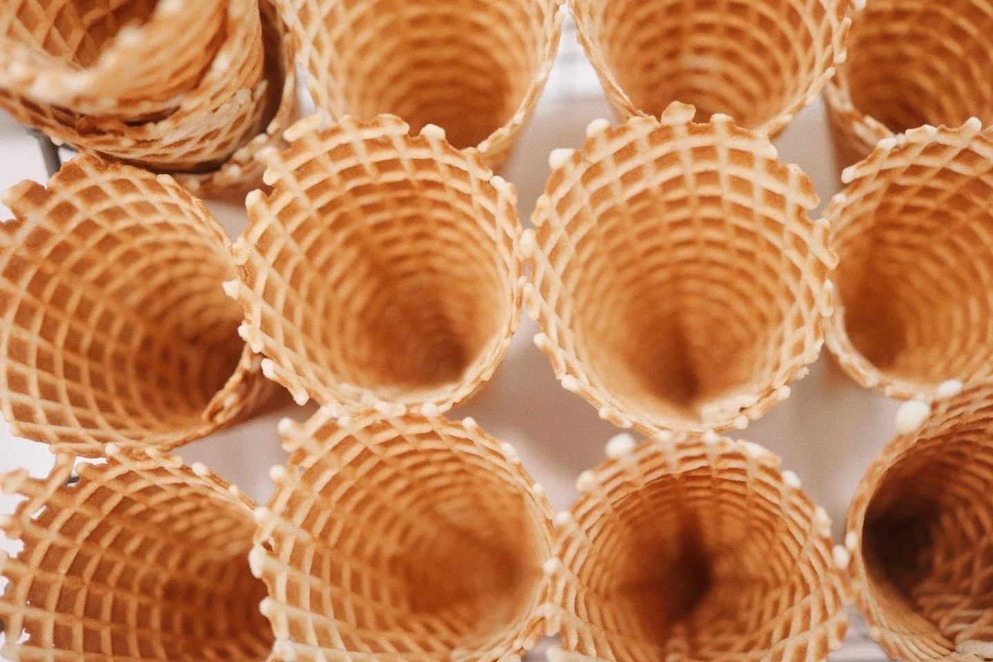 We make our waffle cones from scratch so you don&rsquo;t have to 😏