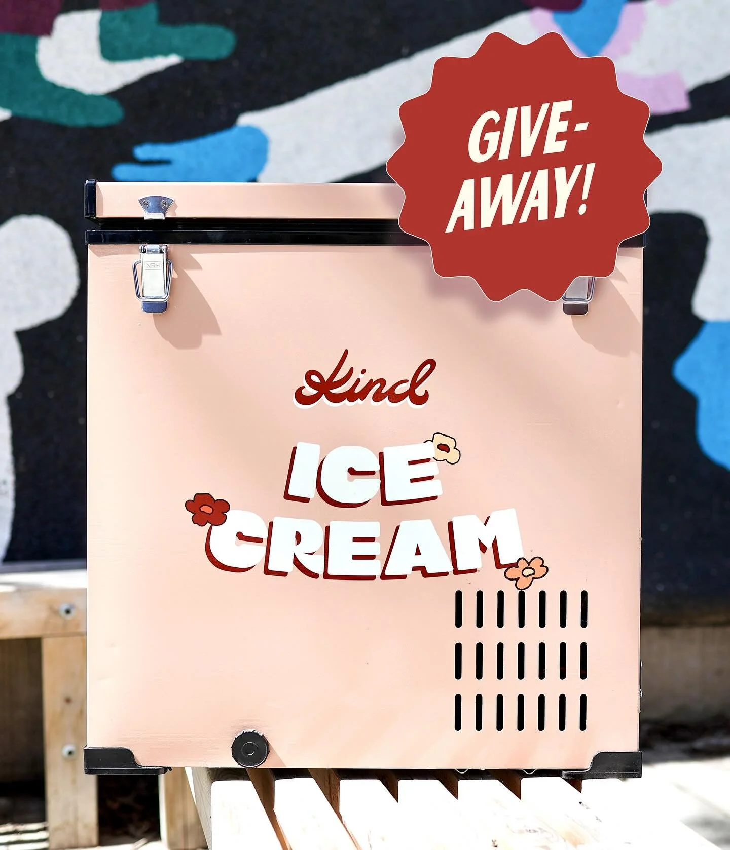 Giveaway! And it&rsquo;s a good one! We&rsquo;re giving away a rental of one of our new portable freezers, filled with 50 Kind Cups in whichever flavours you&rsquo;d like.

Wherever you want Kind to be, our freezers can come along. They hold up to 15