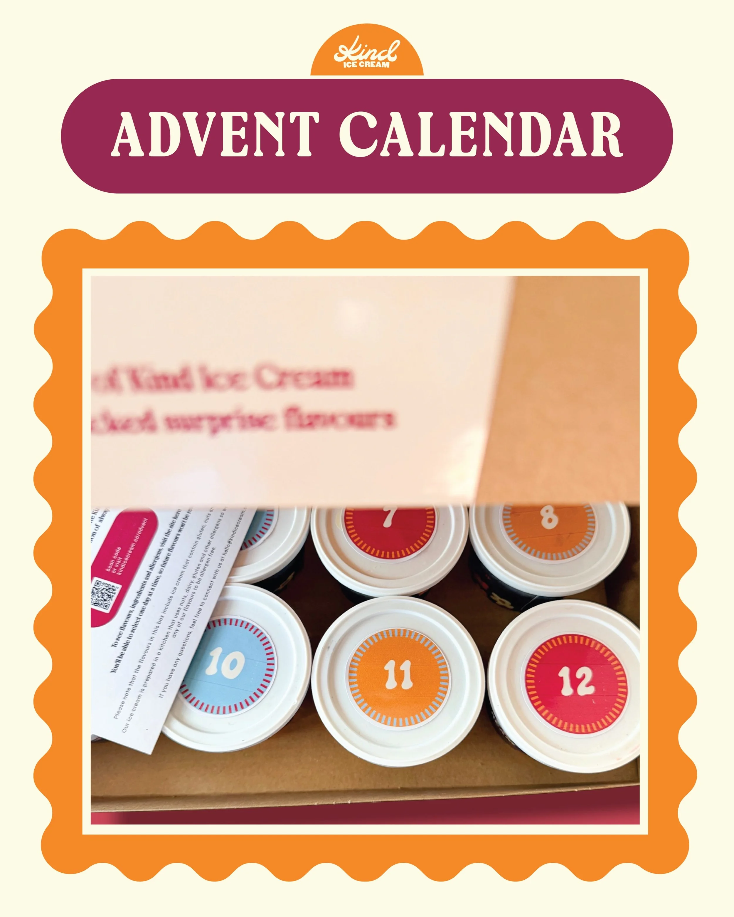 Our first ever advent calendars are coming!  We released them through our newsletter this weekend and have already nearly sold out, so we&rsquo;ve made a second round available for pre-order.

Open a cup each day and enjoy one of our favourite Kind I