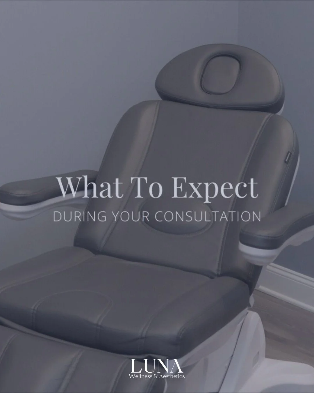 First time visiting Luna? We love meeting new patients 💕 During your consultation, we&rsquo;ll discuss your goals, assess your skin, and create a personalized plan that fits your timeline and budget. No pressure &mdash; just education and honest rec