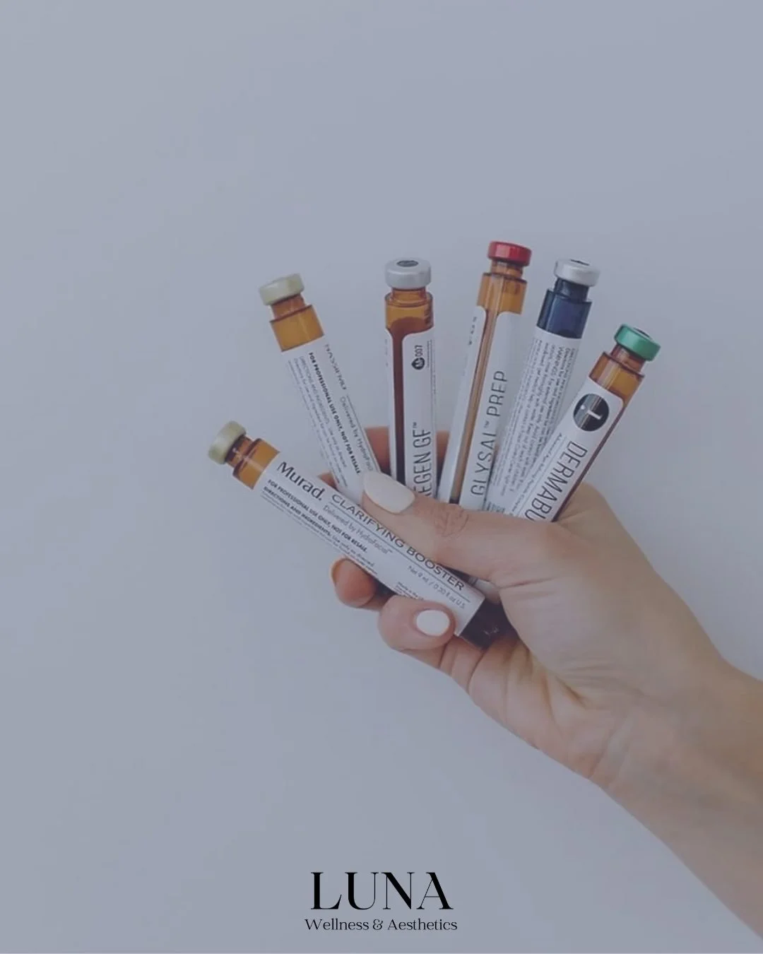 Ready for your glow-up? 💧 HydraFacial deeply cleanses, extracts, and hydrates the skin for an instant glassy finish. Choose from our booster options to target fine lines, pigmentation, or breakouts &mdash; Veronica will help you pick the perfect com