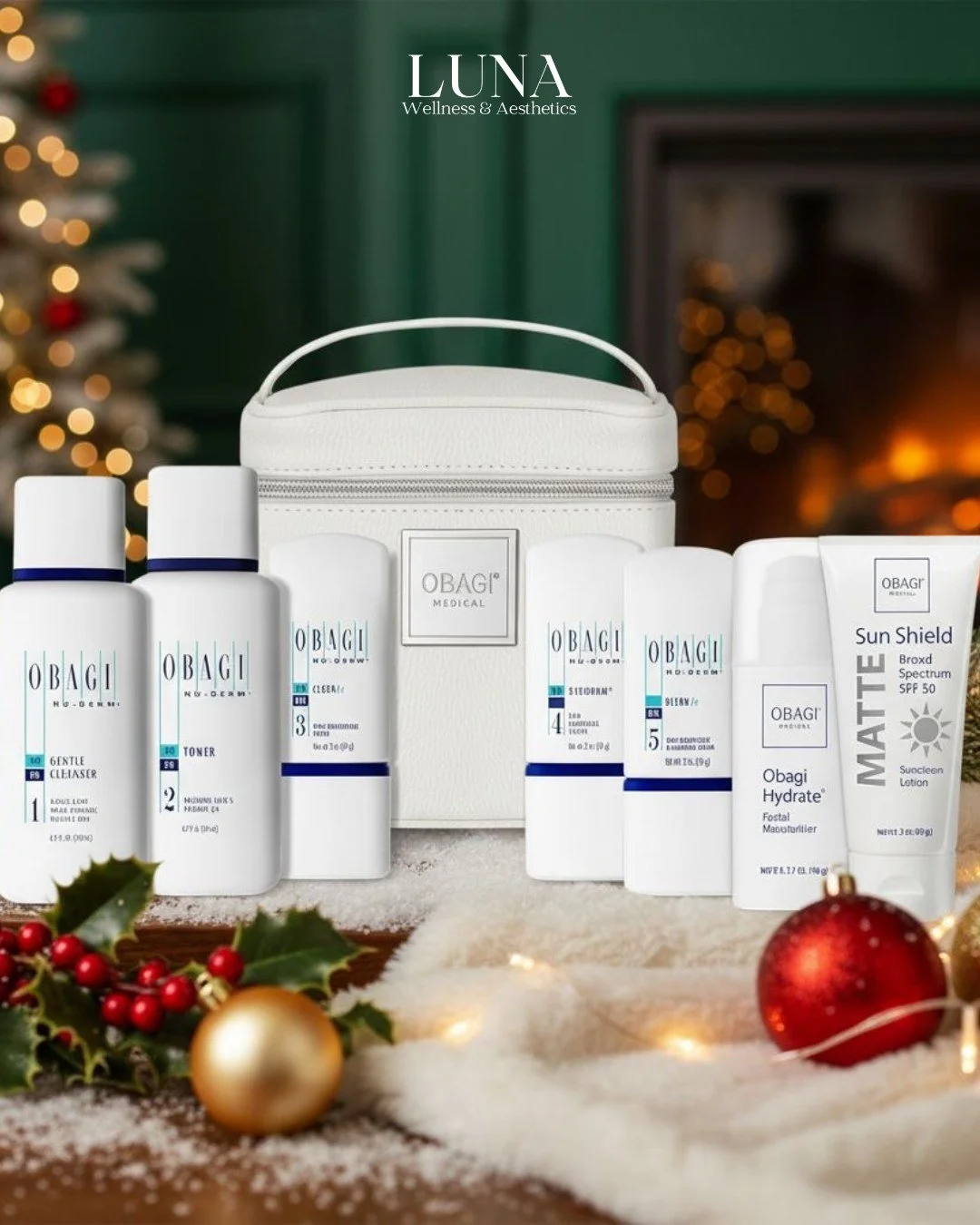 Give the gift of glowing skin this holiday season with Obagi &mdash; medical-grade skincare designed to brighten, smooth, and rejuvenate ✨ Perfect for treating yourself or gifting someone special.
Stock up early before the holiday rush!
💳 Financing 