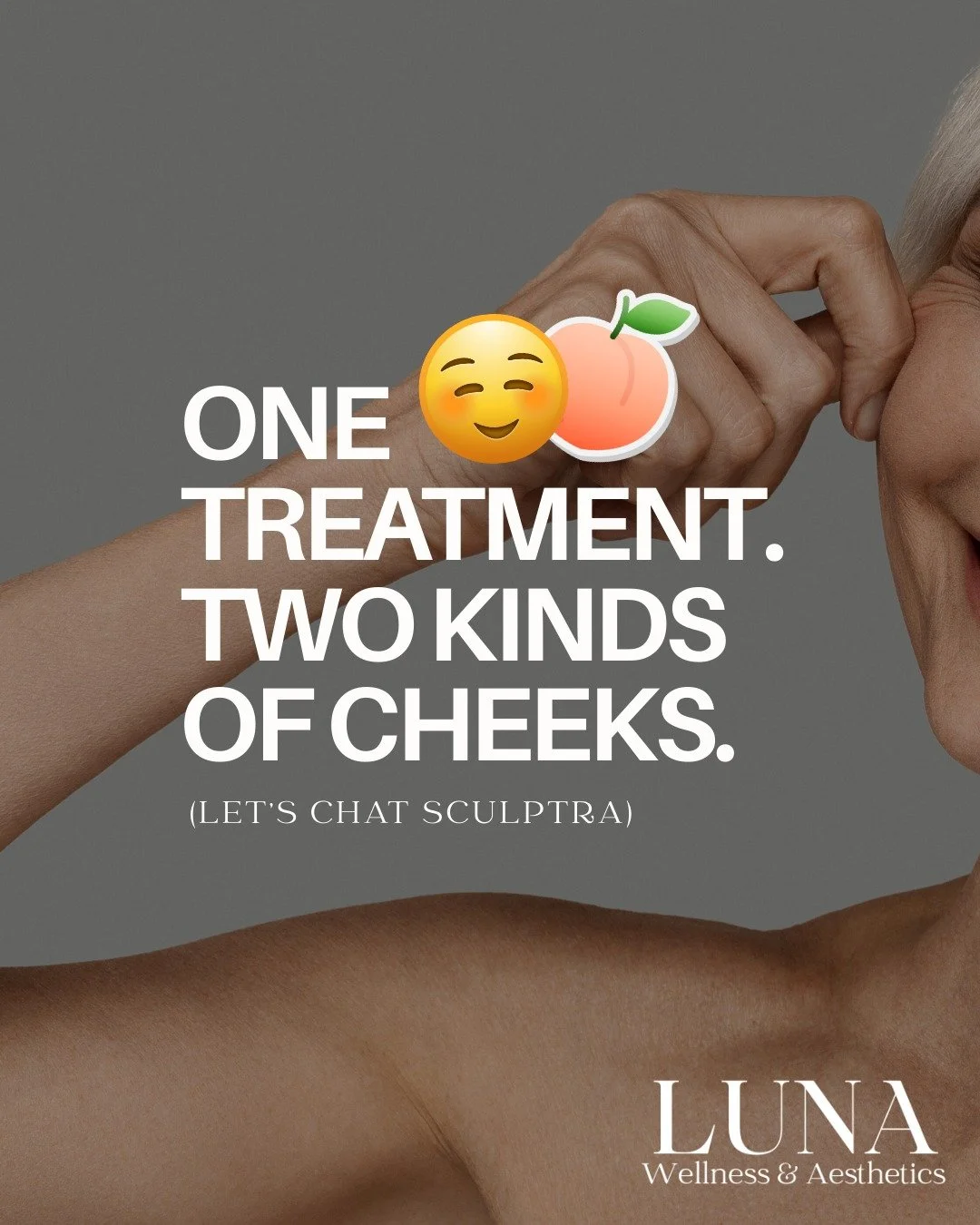 We&rsquo;re feeling cheeky about our favorite collagen stimulator.

Unlike traditional fillers, Sculptra doesn&rsquo;t just add volume. It helps your body rebuild its own collagen over time.
Think of it as structure restoration from within.

✨ The re