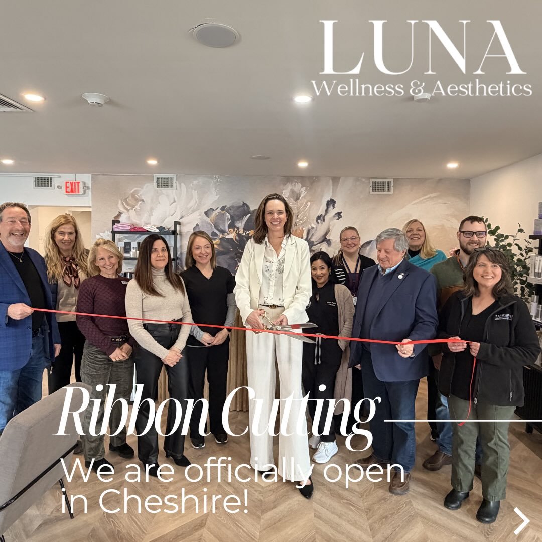 Today was such a special day for us 🤍✨

We officially celebrated our Ribbon Cutting with the Cheshire Chamber of Commerce, and we couldn&rsquo;t be more grateful. Being welcomed into the Cheshire community in our beautiful new space means everything