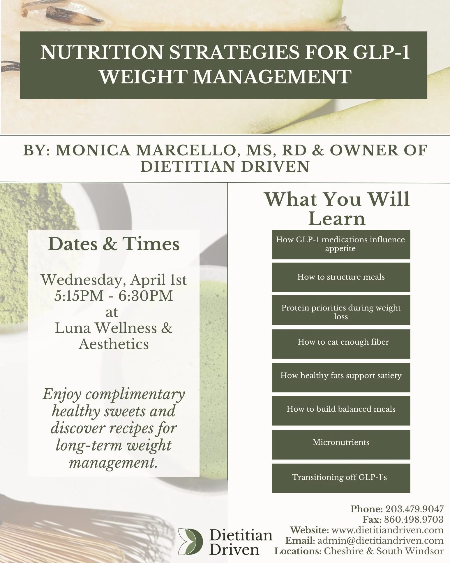 ✨ You&rsquo;re Invited to Luna&rsquo;s First Educational Evening ✨

We&rsquo;re so excited to introduce a new series at Luna&mdash;intimate, expert-led education nights designed to support your wellness journey on a deeper level 🤍

Join us for our f