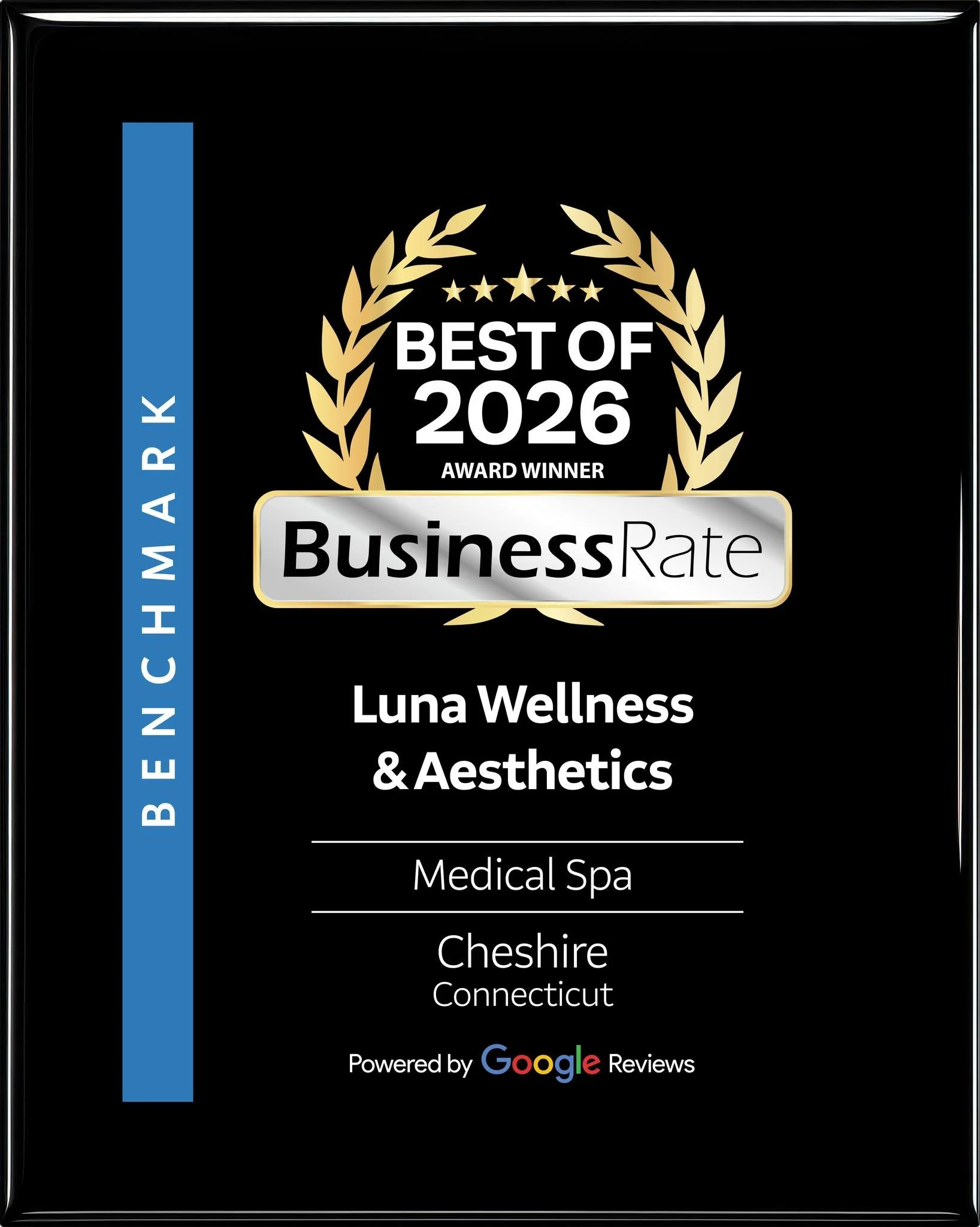 ✨ We&rsquo;re honored to share&hellip; ✨

Luna Wellness &amp; Aesthetics has been voted BEST MedSpa in Cheshire for 2026! 🖤
This recognition means everything to us&mdash;because it comes from you. Our amazing patients, our community, and everyone wh