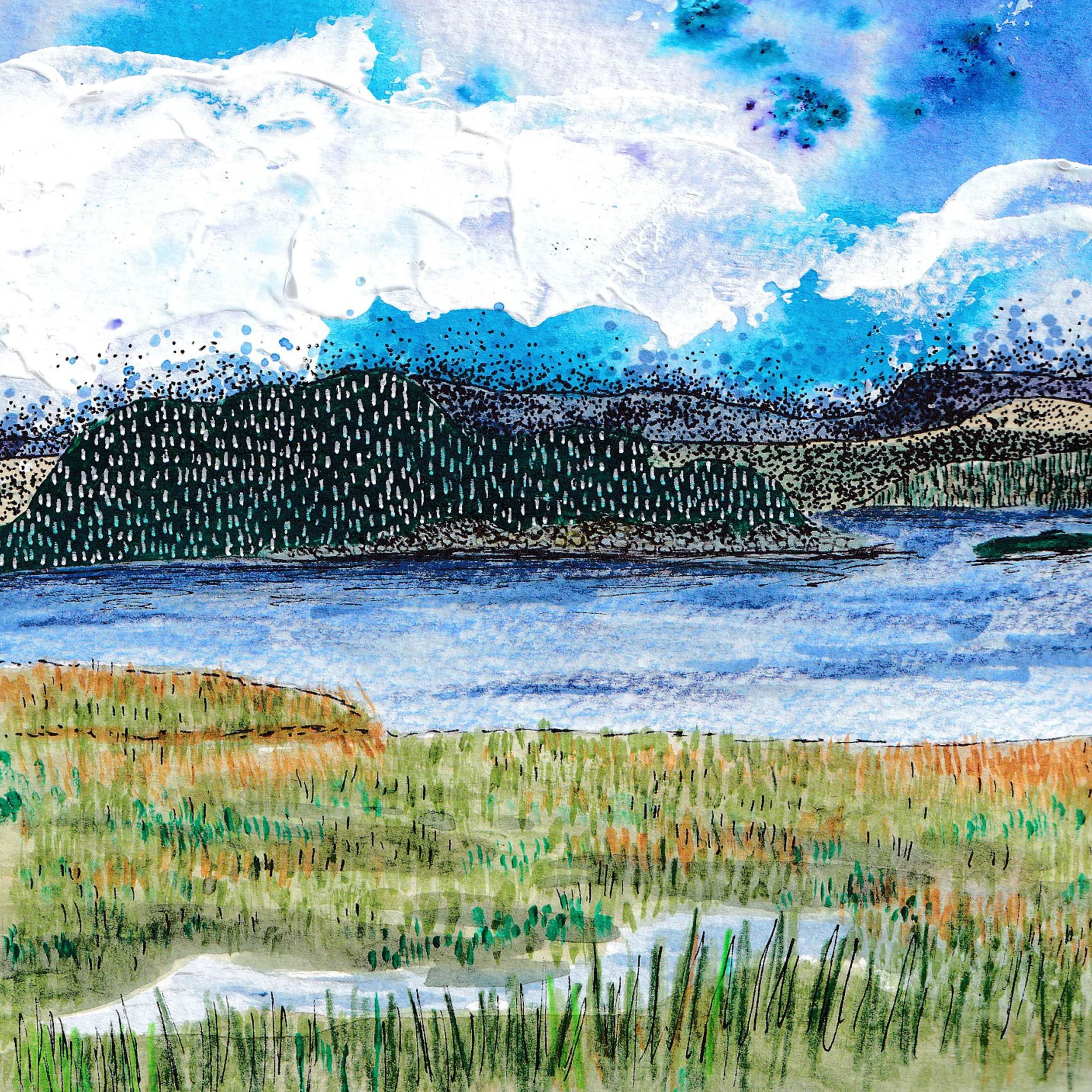 Grange-over-Sands Greeting Card
