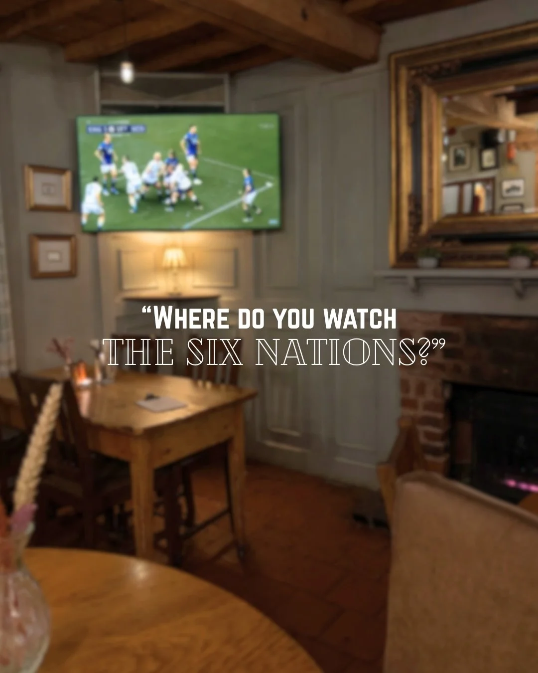 Six Nations starts today 🏉

We&rsquo;re showing all the action live at The Chequers with new beers on tap and the bar ready for kick-off.

As for the Guinness? You&rsquo;ll have to pop in and see for yourself&hellip; 🍻

#sixnationsrugby #ukpubs