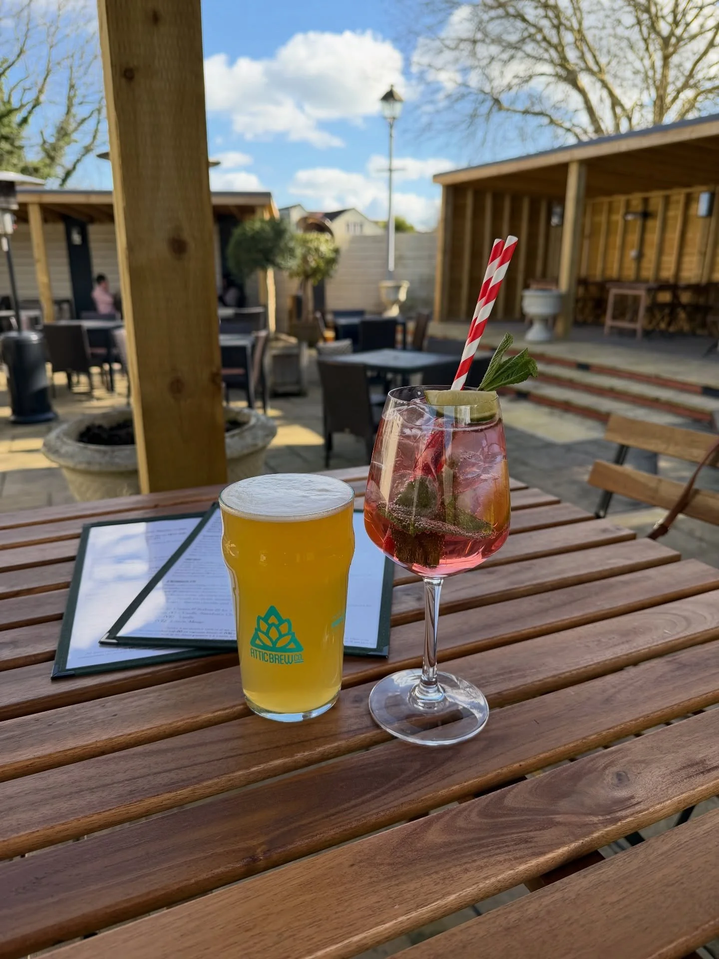 Spring has sprung at The Chequers! ☀️

We&rsquo;ve had a busy week already (thank you!) we love seeing the garden full, and heading into the weekend it&rsquo;s looking just as lively 🌿

New menu items are on - fresh salads, spring lamb specials, col