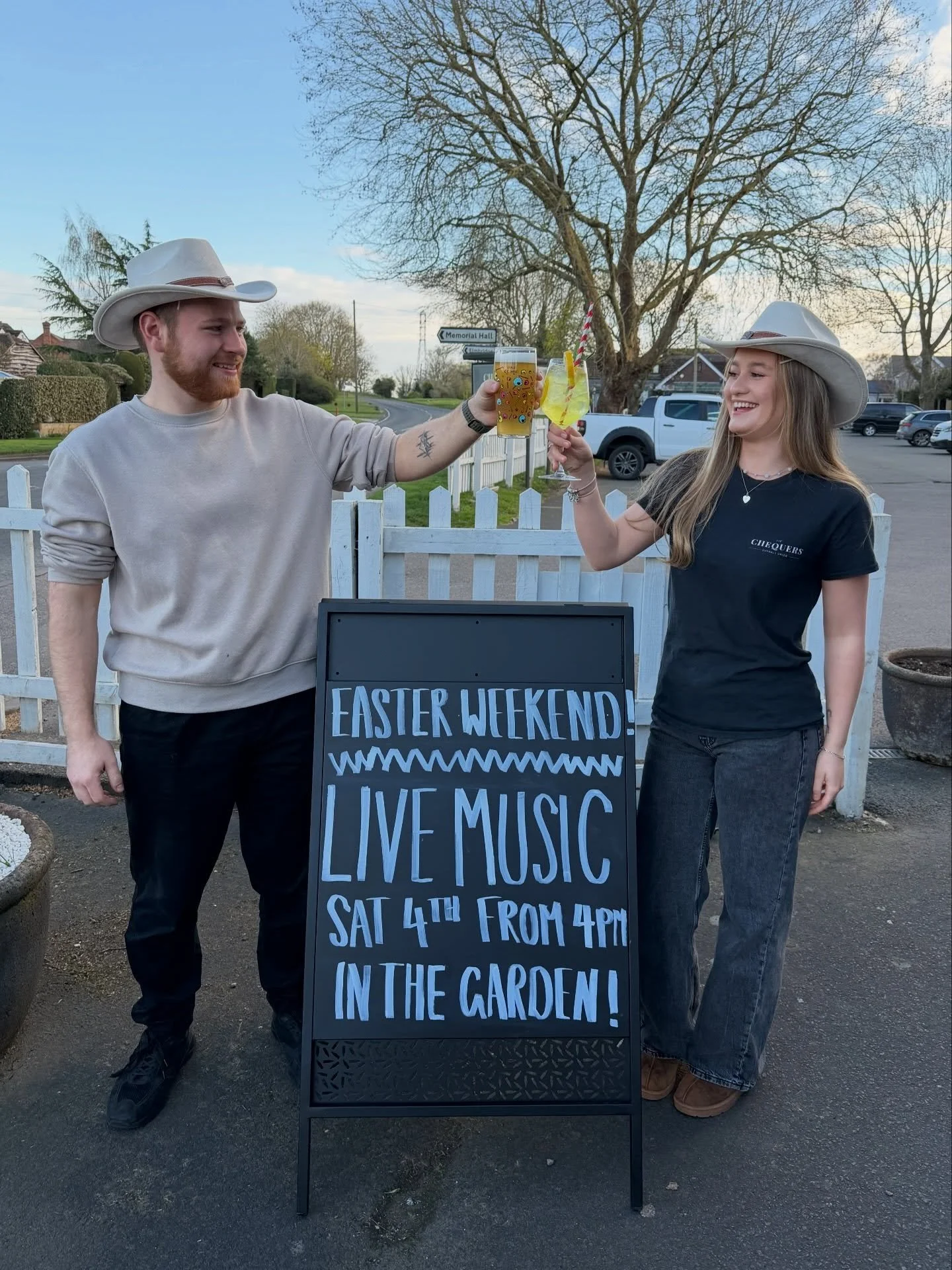 This is not an April fools&hellip; 🤠

We&rsquo;ve got our cowboy &amp; cowgirl hats ready for the weekend, have you? 

Dust off your boots and bring your best country energy - the crew will be in full swing, two stepping into the garden whilst we&rs