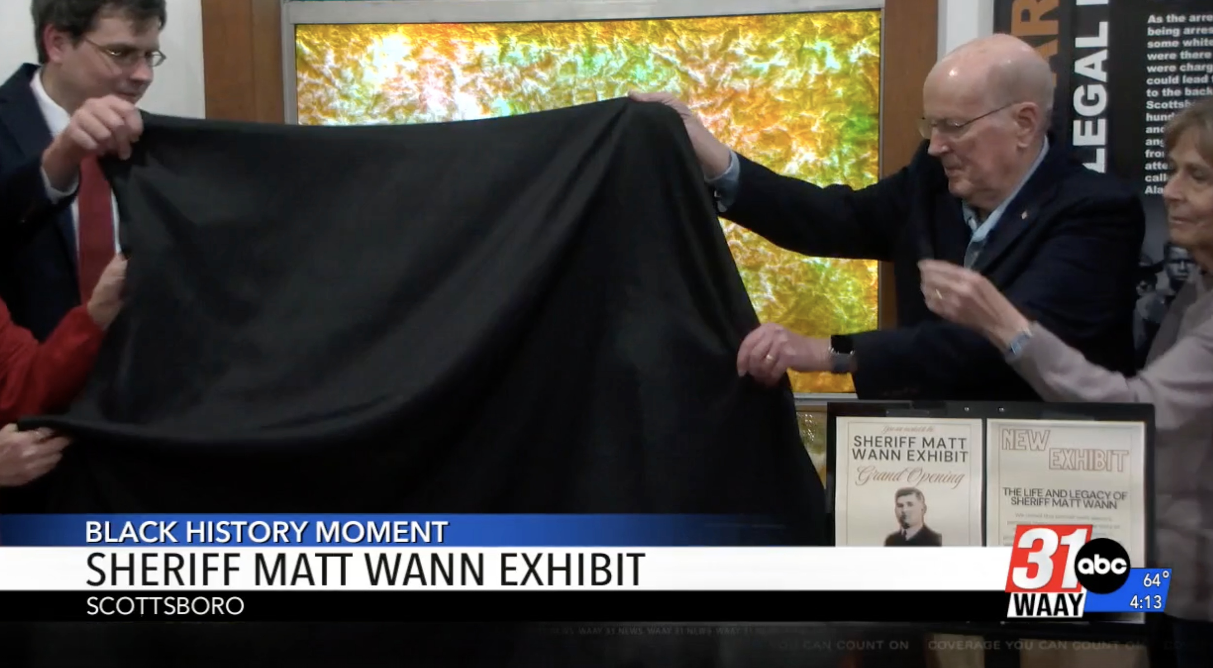 Sheriff Wann's legacy celebrated at Scottsboro Boys Museum, WAAY 31, 9 January 2026
