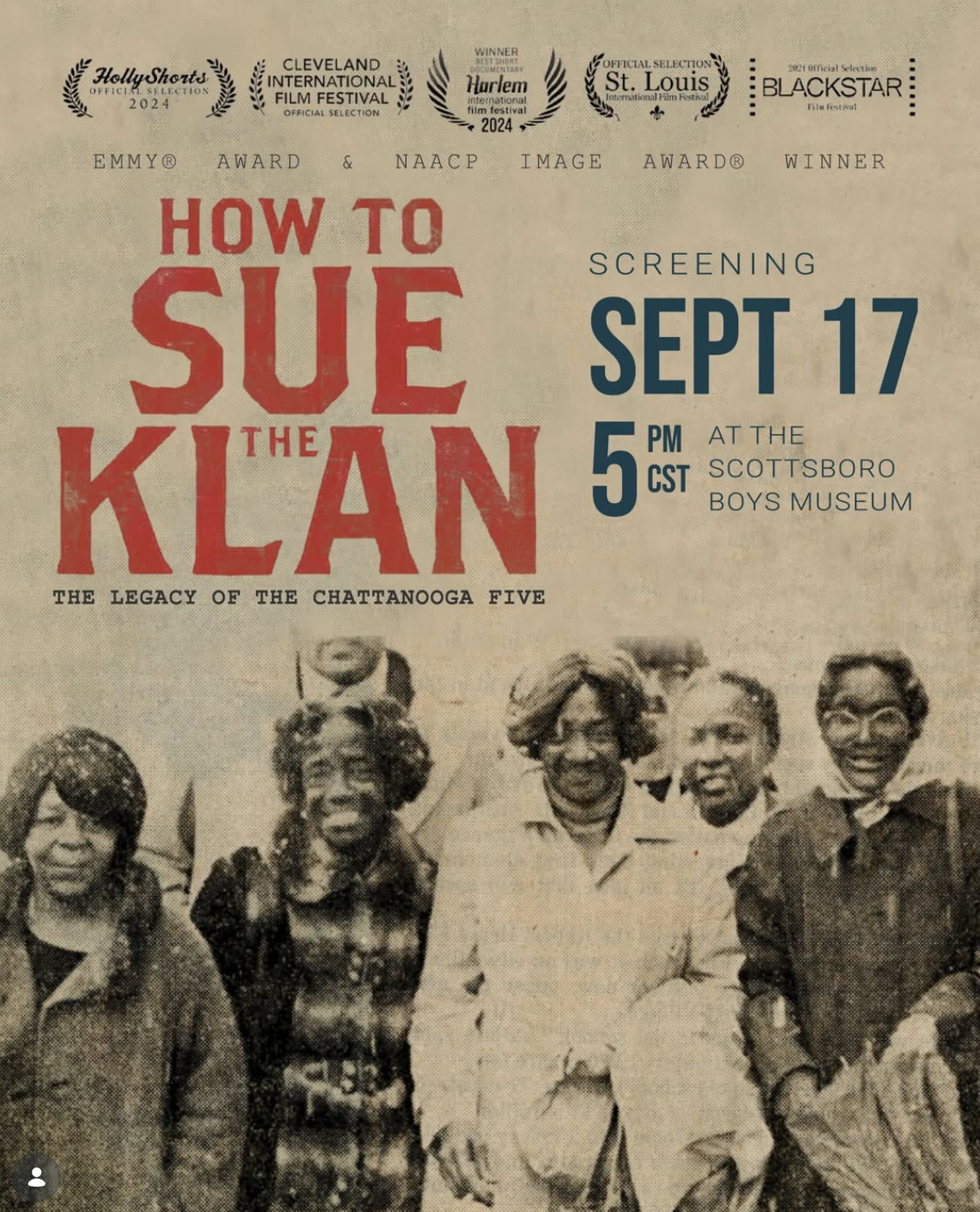 HOW TO SUE THE KLAN Documentary Screening