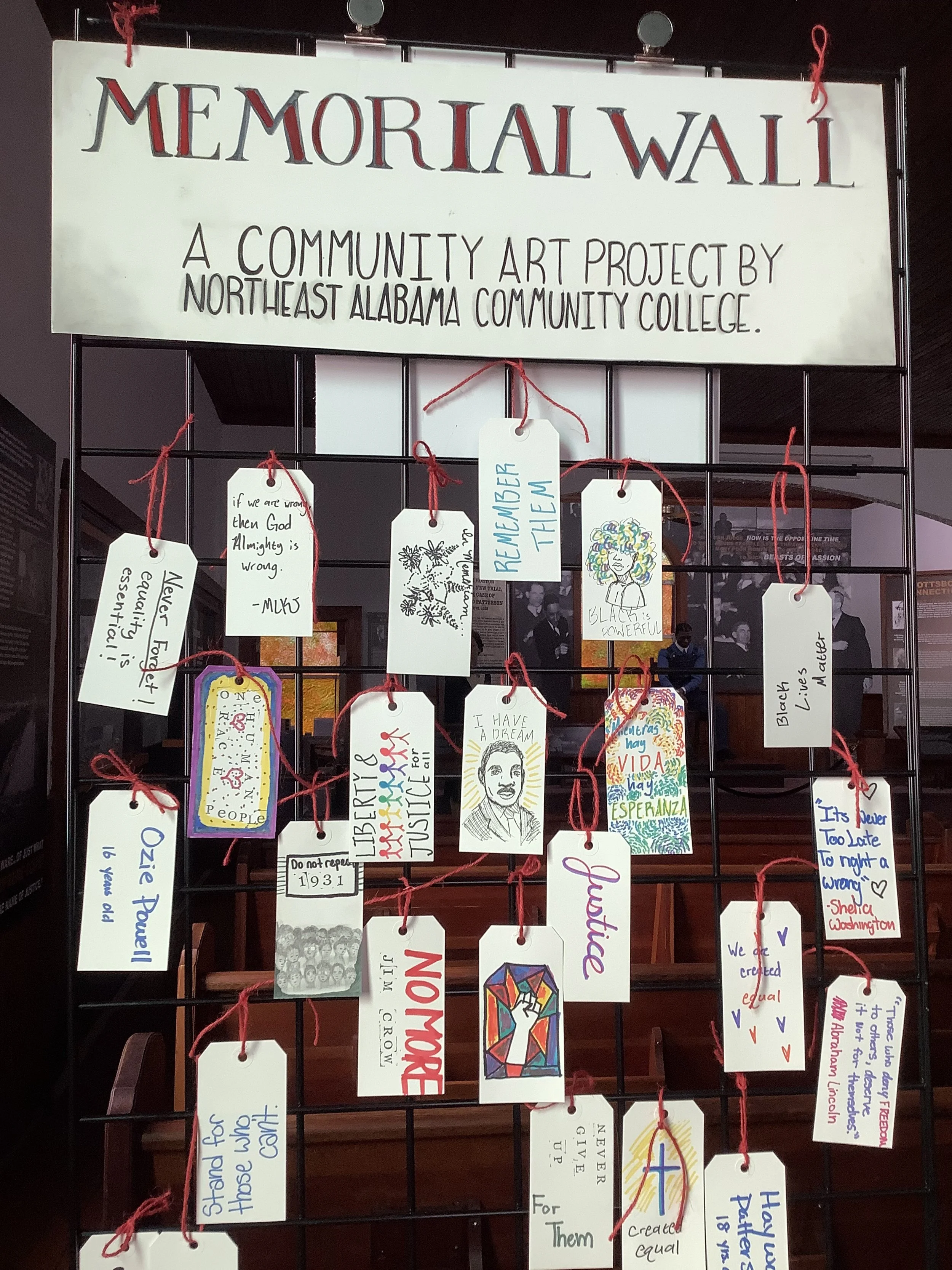 Memorial Wall Opening 