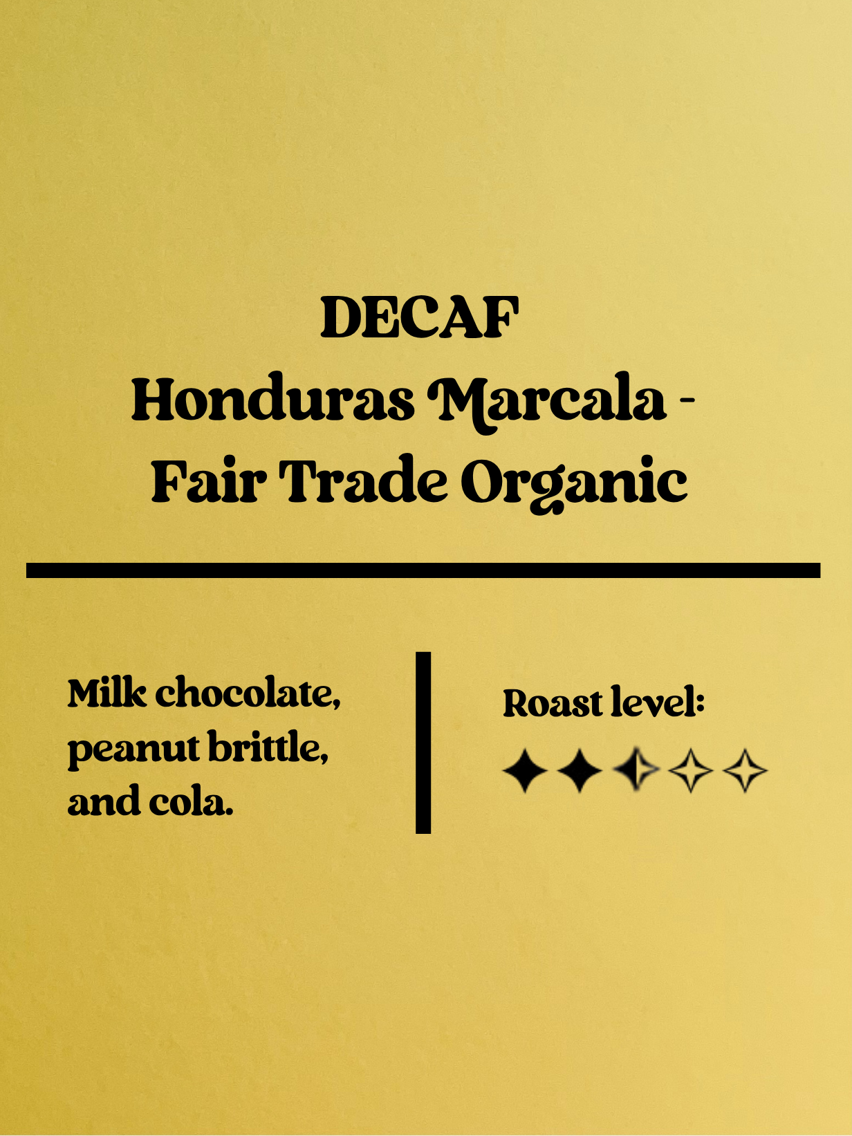 Decaf - Honduras Marcala FTO