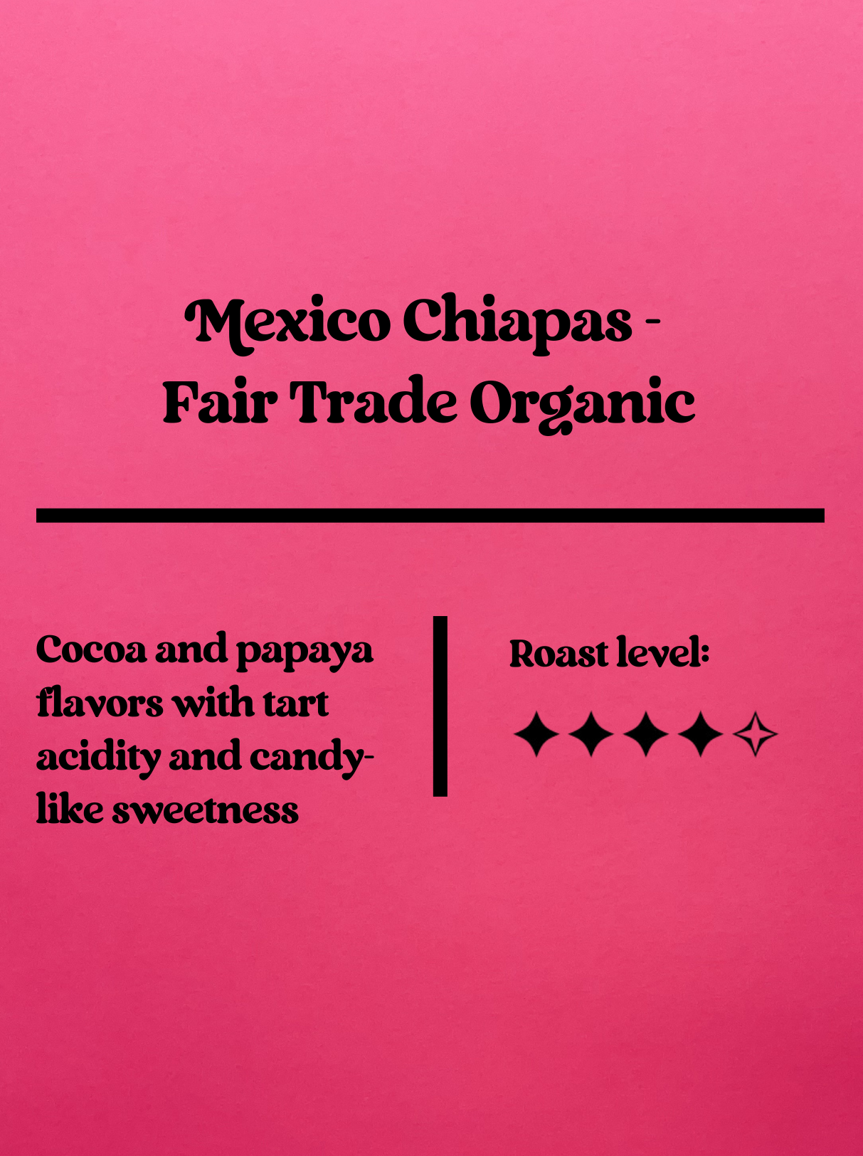 5 lb. Bag - Mexico Chiapas FTO