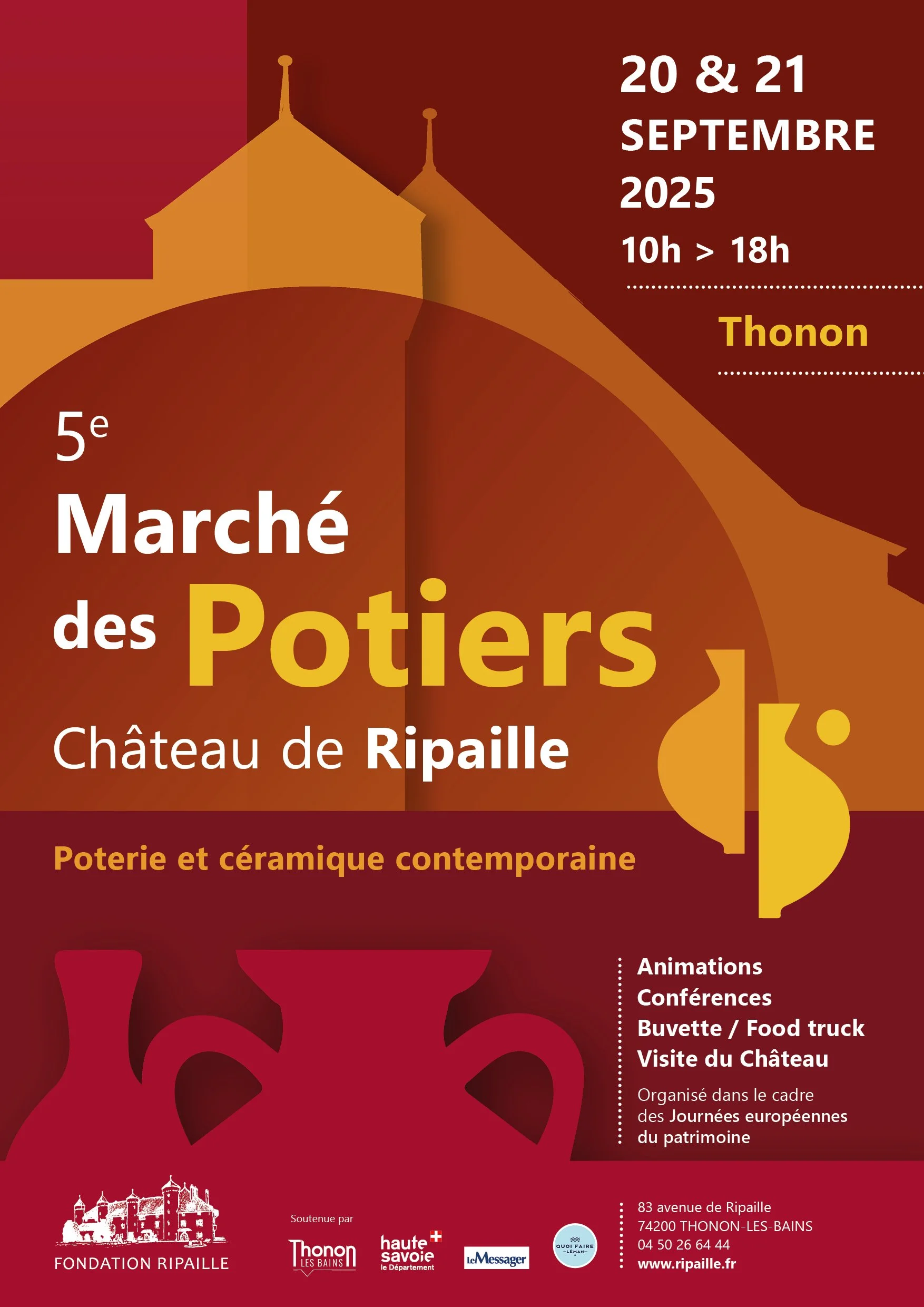 Marché des Potiers au Château de Ripaille