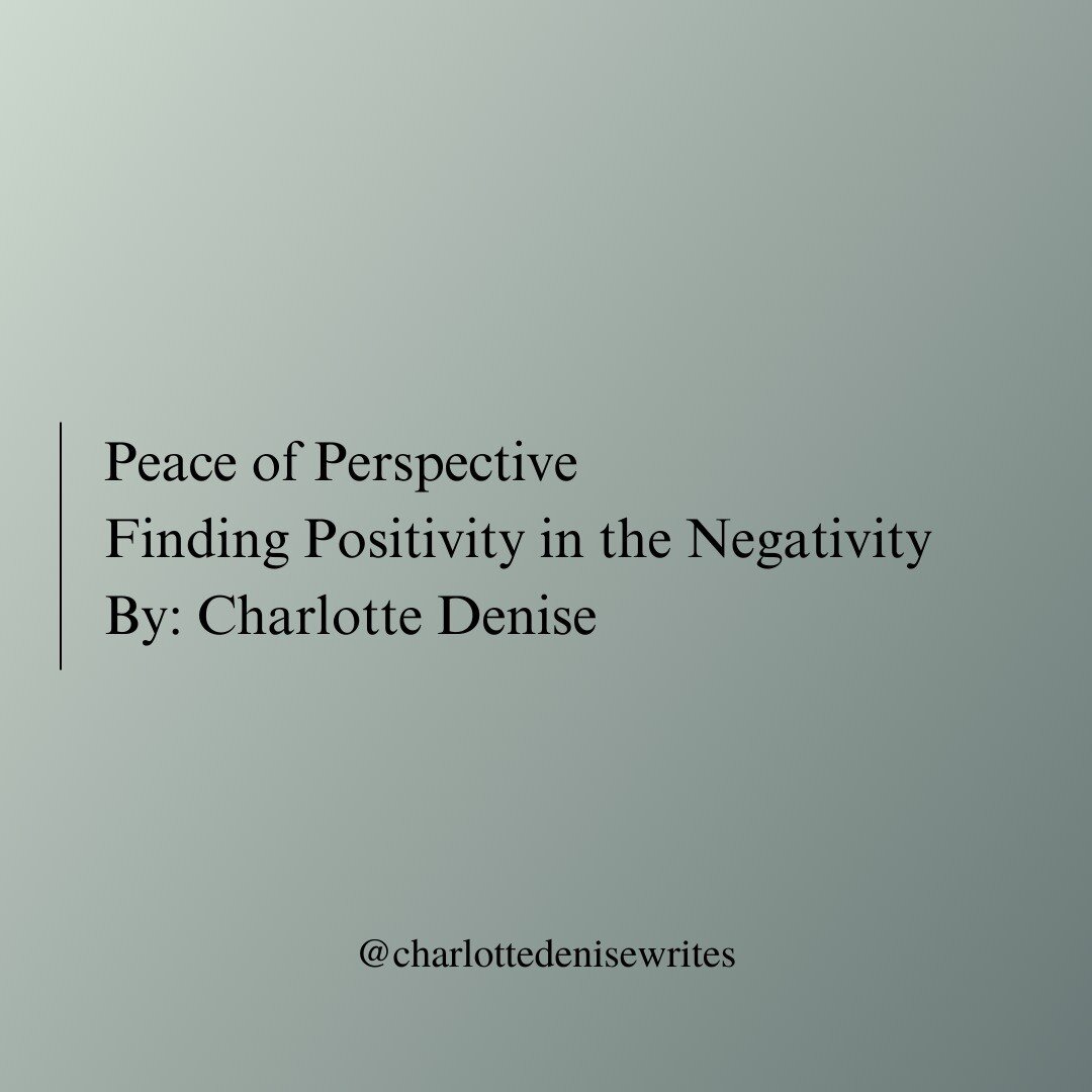 Negativity can feel overwhelming at times, but what if I told you that there's a way to find positivity in even the darkest of moments? 💡 

In my blog I share how a shift in perspective can bring peace amidst chaos. 

✨ Check out the link in my bio 