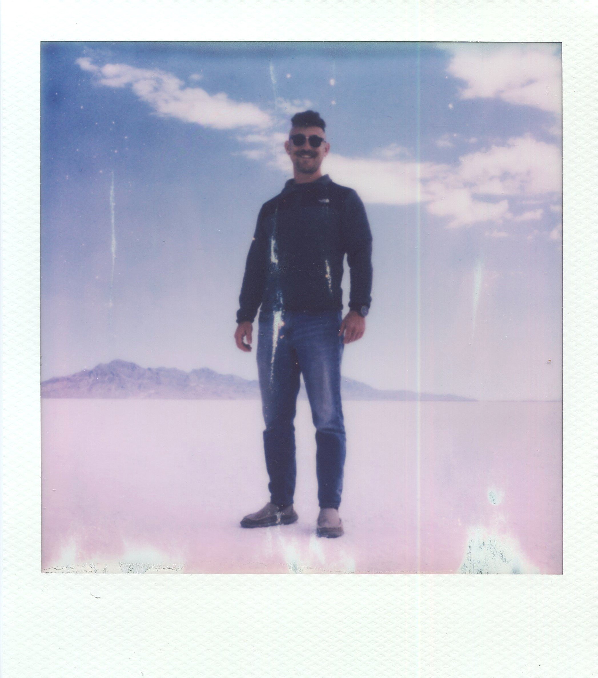 Salt Flats | Polaroid Film | 2024