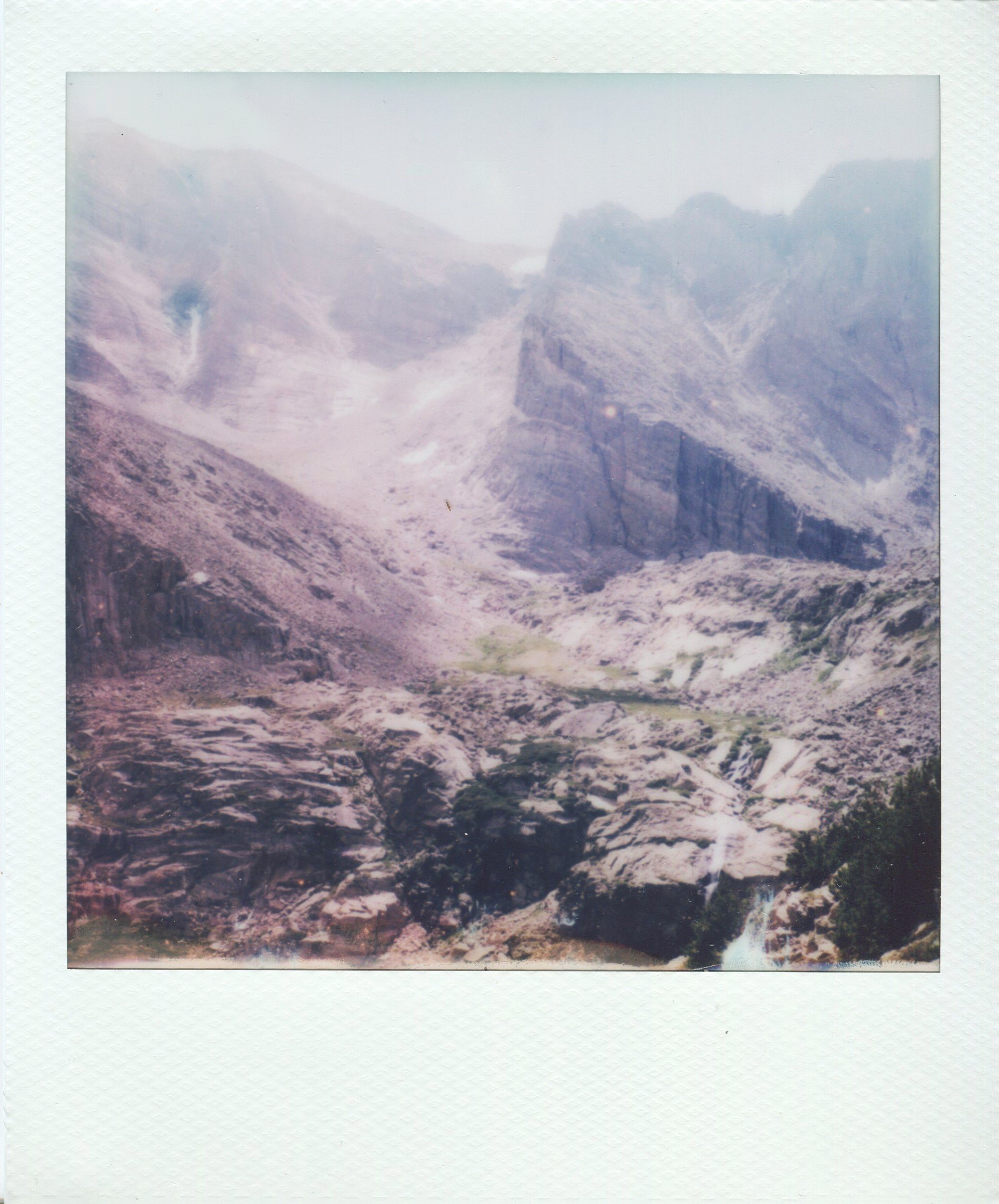 Chasm Lake No. 4 | Polaroid Film | 2023