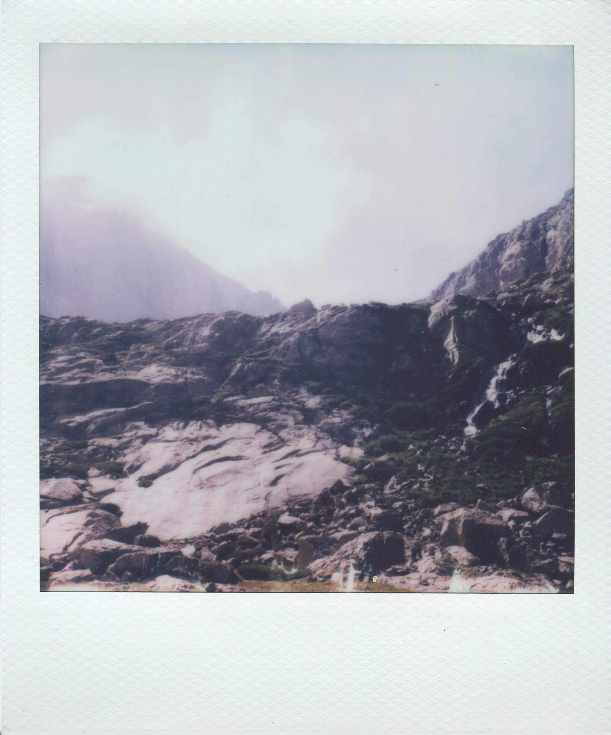 Chasm Lake No. 1 | Polaroid Film | 2023