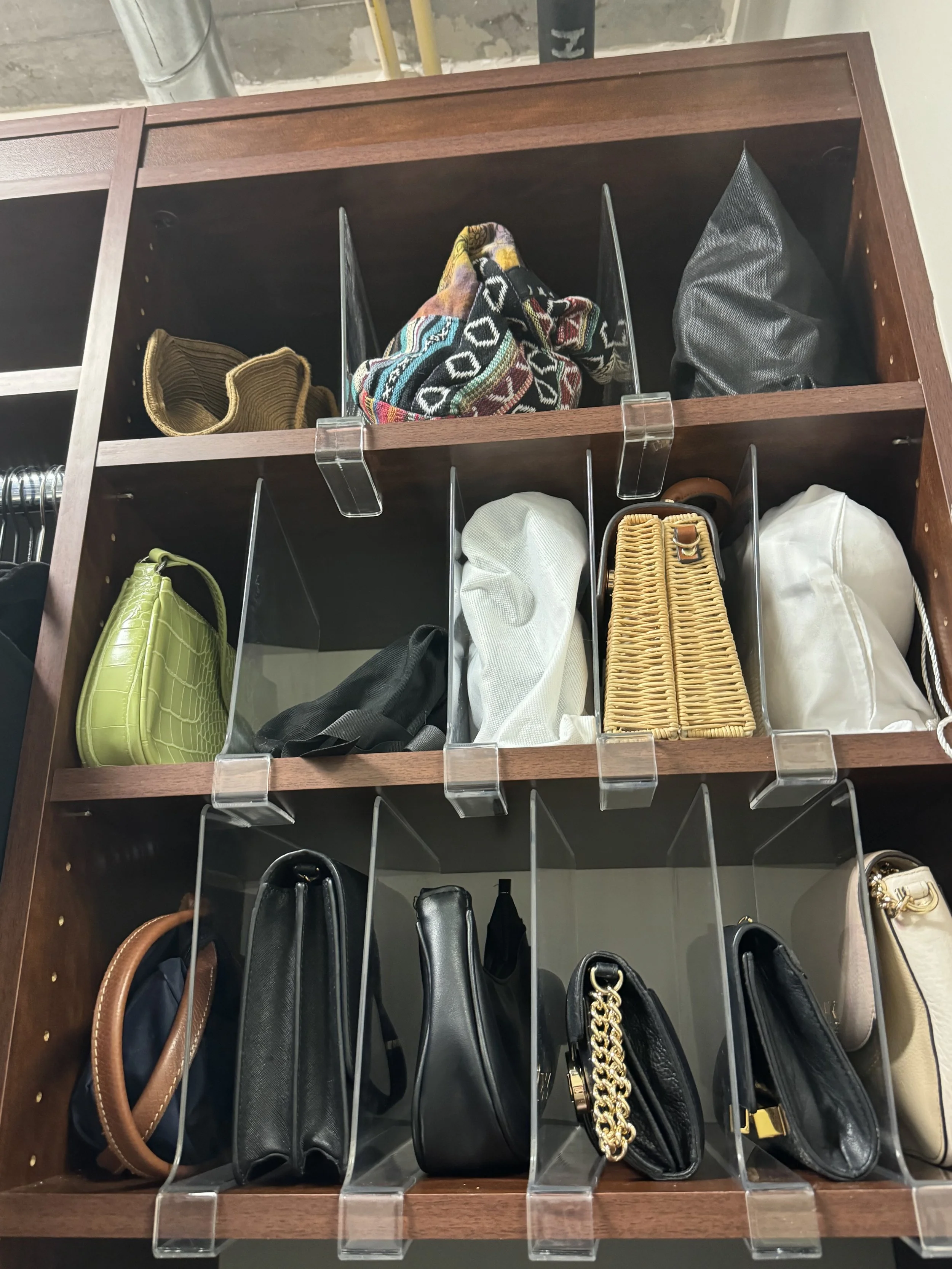 purse organization