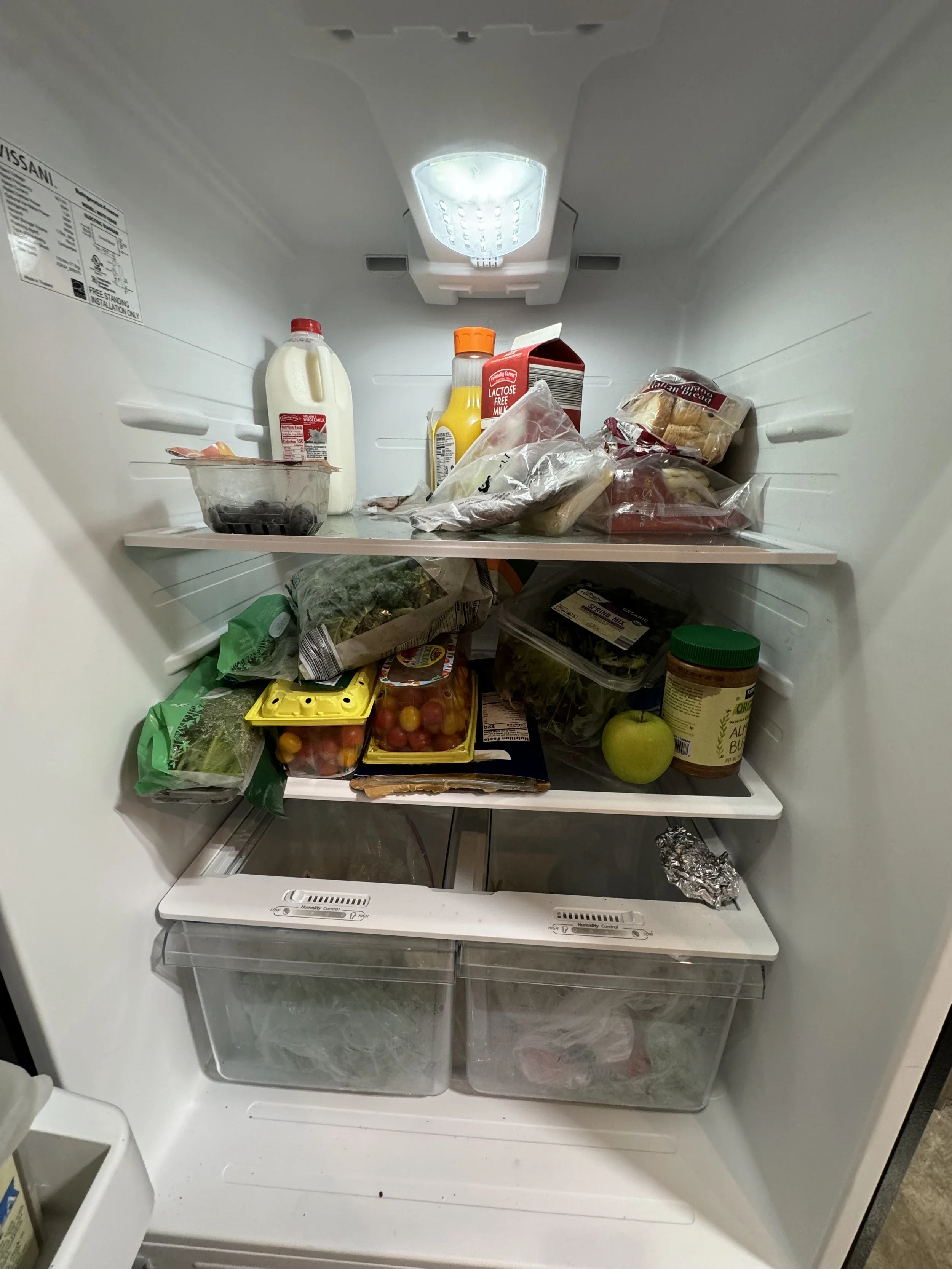 fridge organization