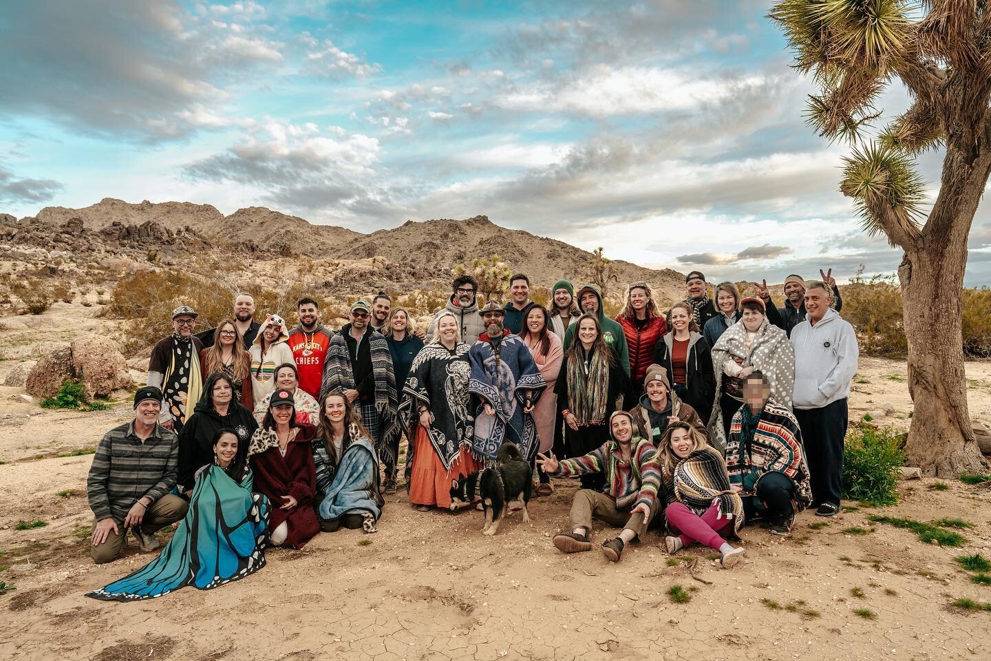 Group photo from this weekend&rsquo;s Imbolc retreat in Joshua Tree. Thank you to everyone who came out for our mid winter retreat. You honestly made the entire weekend magical. Thank you for your trust and for showing up to do this sacred work. 

#t