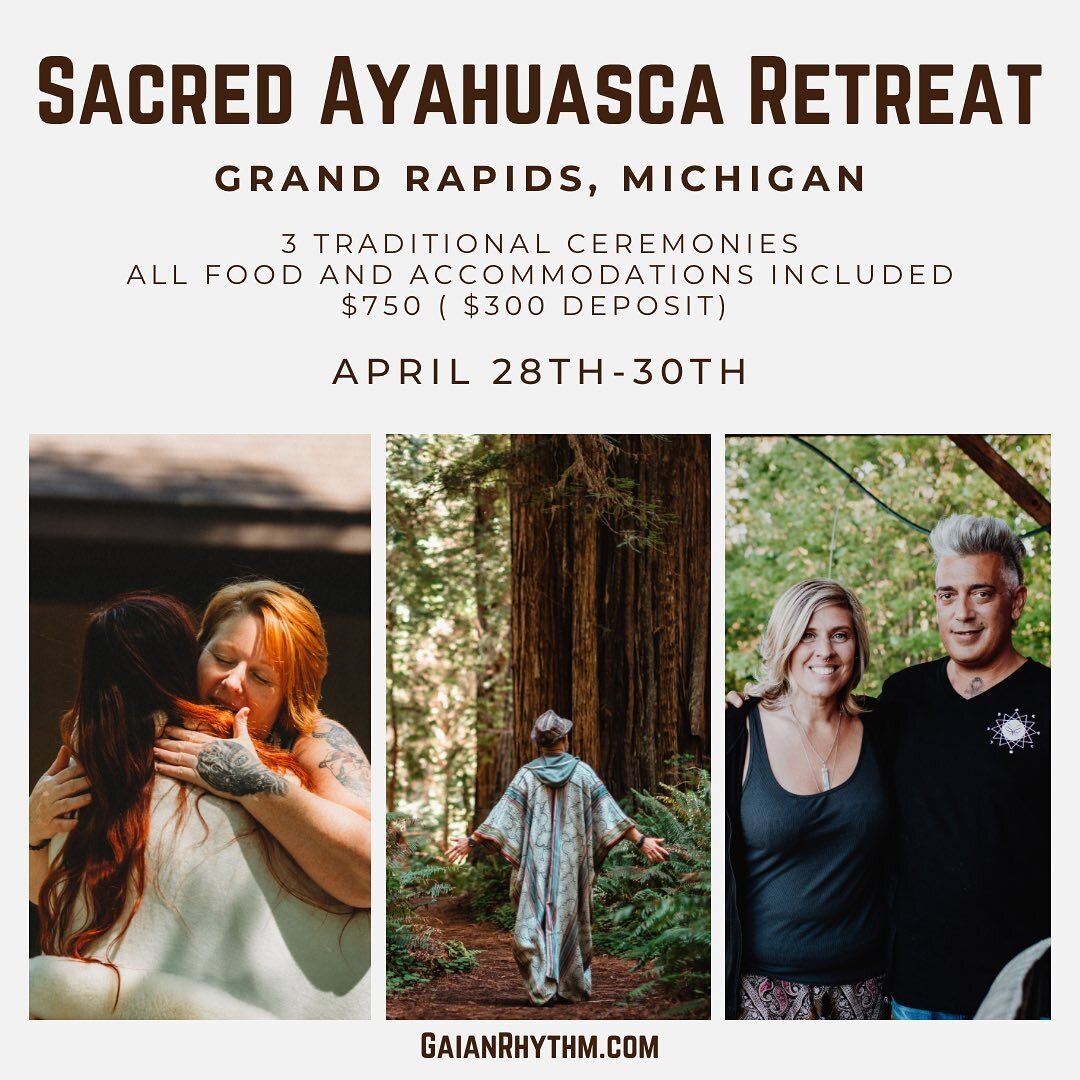 We&rsquo;re finally back in the mitten! Registration is now open for our Beltane (mid-spring) retreat near Grand Rapids, Michigan. Visit our website for details and registration.

#thankyouplantmedicine #spirtualjourney #plantwisdom #higherdimensions