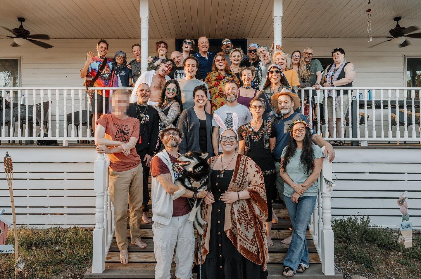We cannot praise this group of people enough. We all came together in the mountains of Tennessee to plant new seeds and enter a season of rebirth, and every single one of them showed up to do this sacred work. They were dedicated, serious, and while 