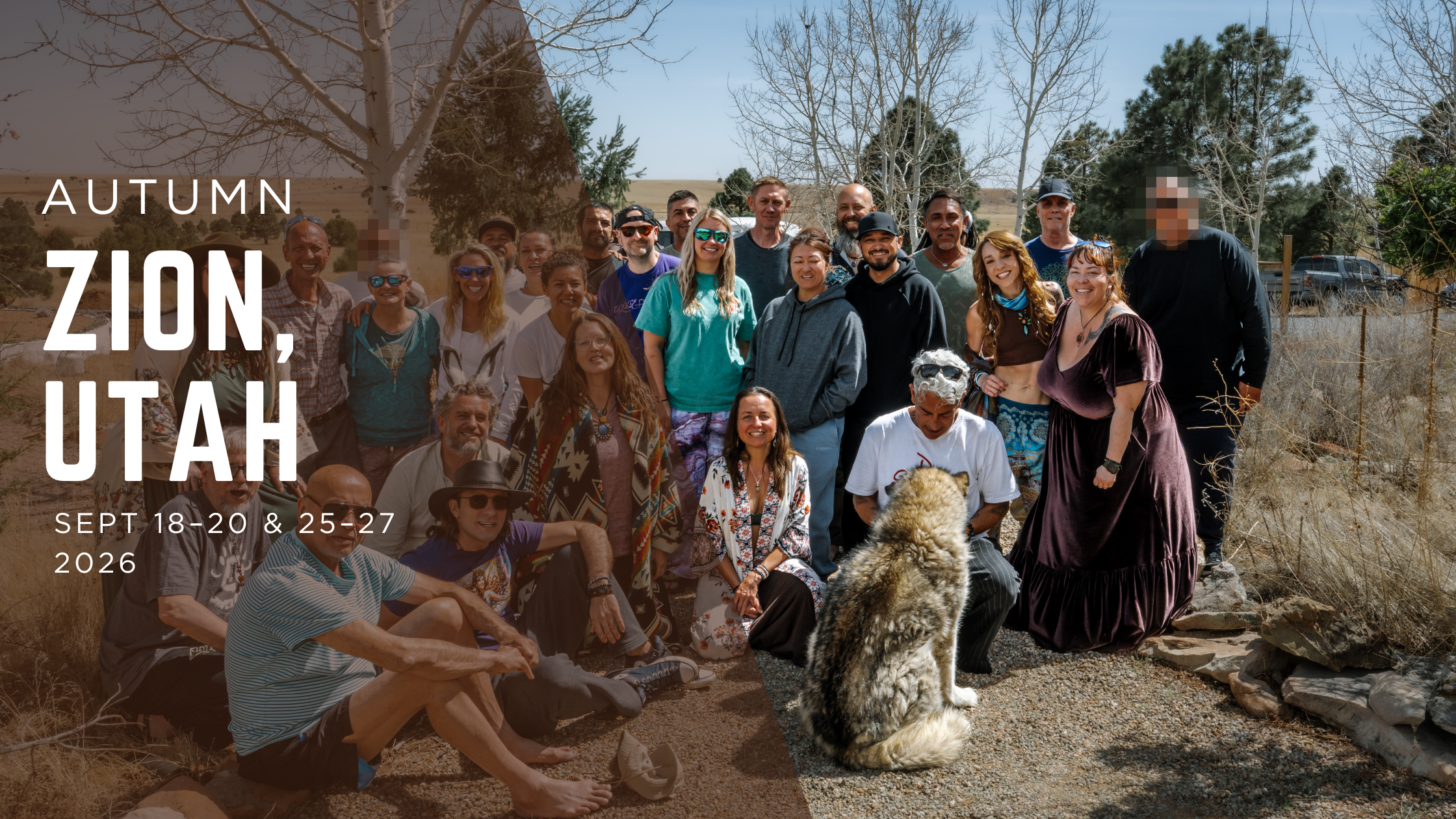 Autumn Equinox Ayahuasca Retreats in Southern Utah, Near Zion: Two Weekends Plus a 5-Day Deepening