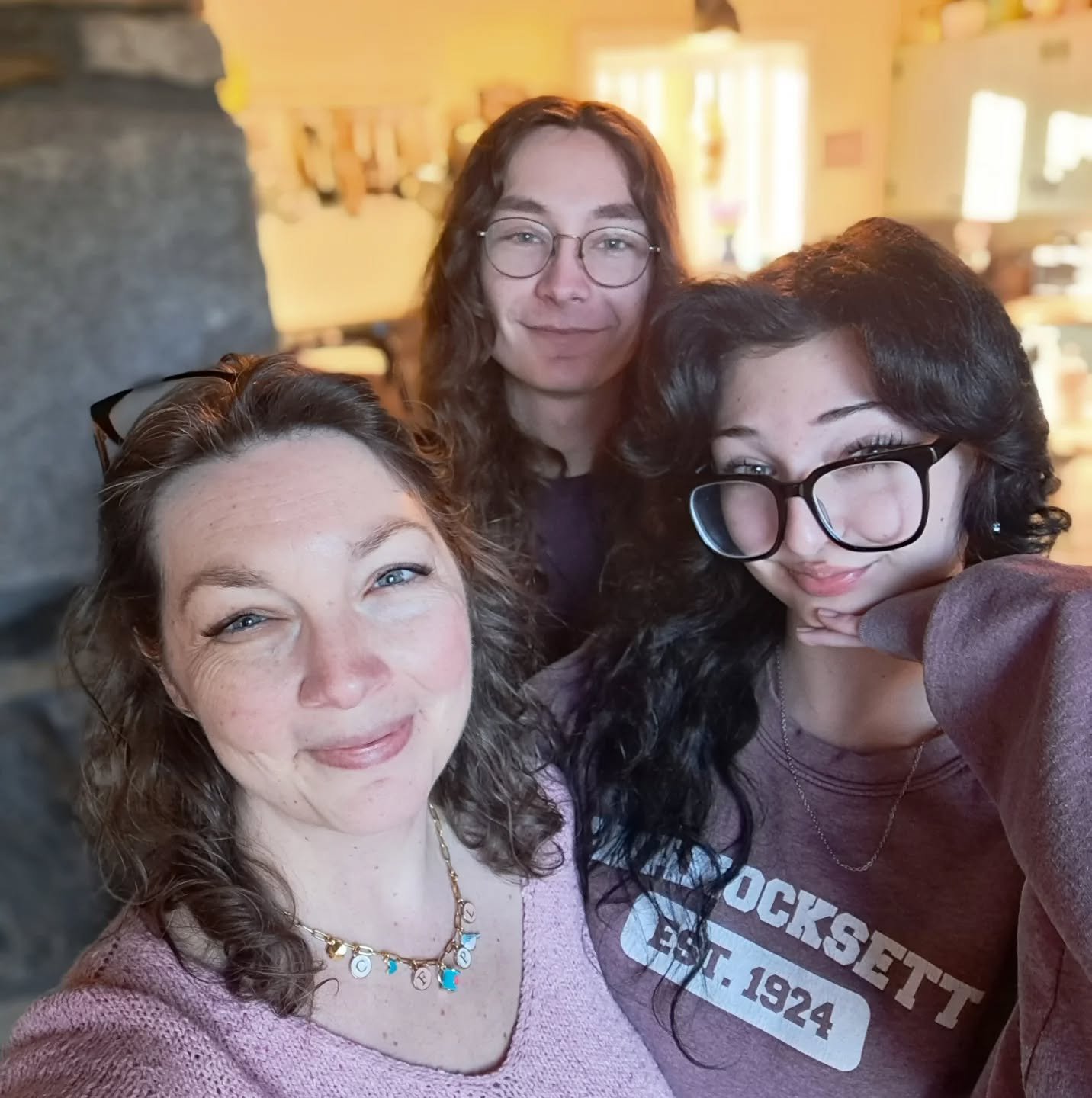 Obligatory Mother's Day photo with my two amazing kids. I will forever be grateful and honored to be their mom 💕 Motherhood is wild ride, but nothing compares to watching these two grow up into such wonderful people. Twenty years ago I was pregnant 