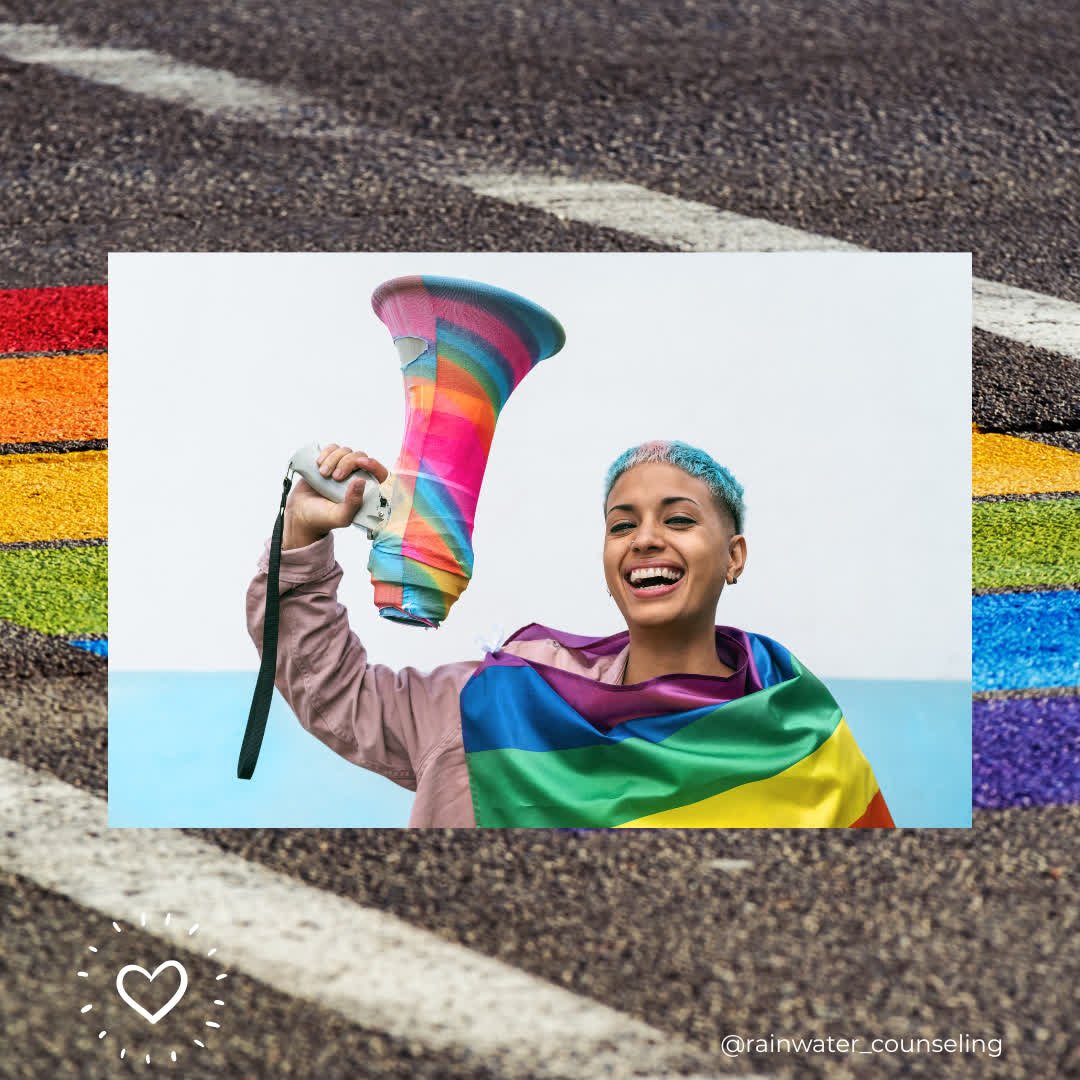 🌈 Pride is a practice, not a product.

Let's move beyond rainbows in June and into advocacy all year long.

Vote. Speak out. Protect. Donate. 🌈 

#BeyondTheRainbow #LGBTQSupport #MentalHealthMatters #PrideMonth