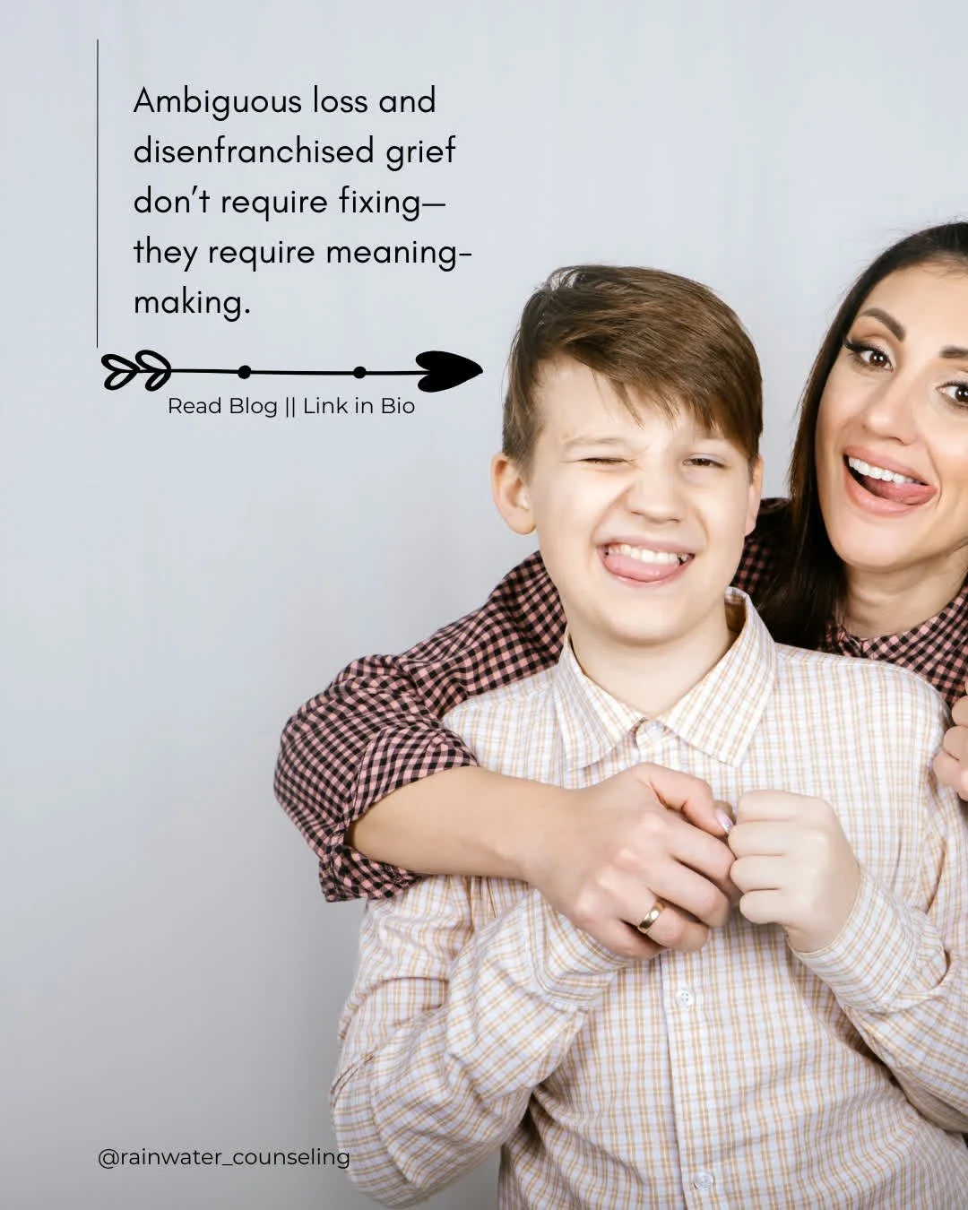 Ambiguous loss and disenfranchised grief
don't require fixing&mdash;
they require meaning-making.

Writing is a research-supported way
to reduce anxiety, low mood,
and feelings of loss.

If this resonates,
I've created a complimentary set of
writing 