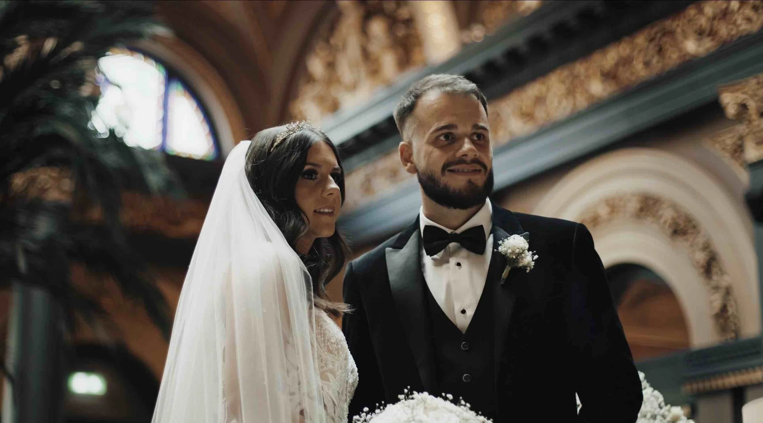 Merchant Hotel wedding ceremony videography Northern Ireland - Pine-Tree Weddings