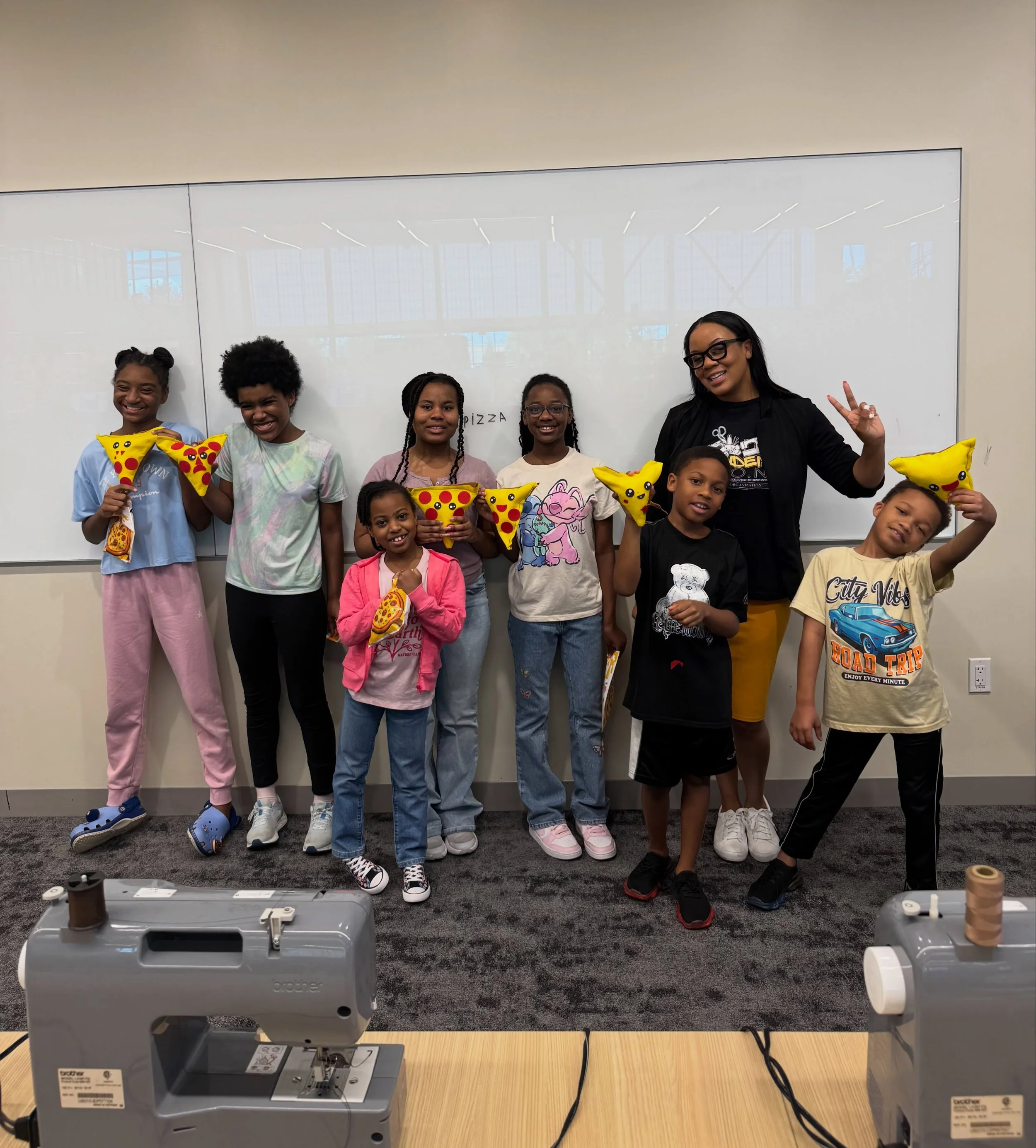 For Enrichment Fridays, our homeschool students had an amazing time in Sewing Class with Ms. Uniquka of Students ICONS! 🧵🪡✨

Students were taught the basics of sewing and were able to display their creativity through hands-on learning as they pract