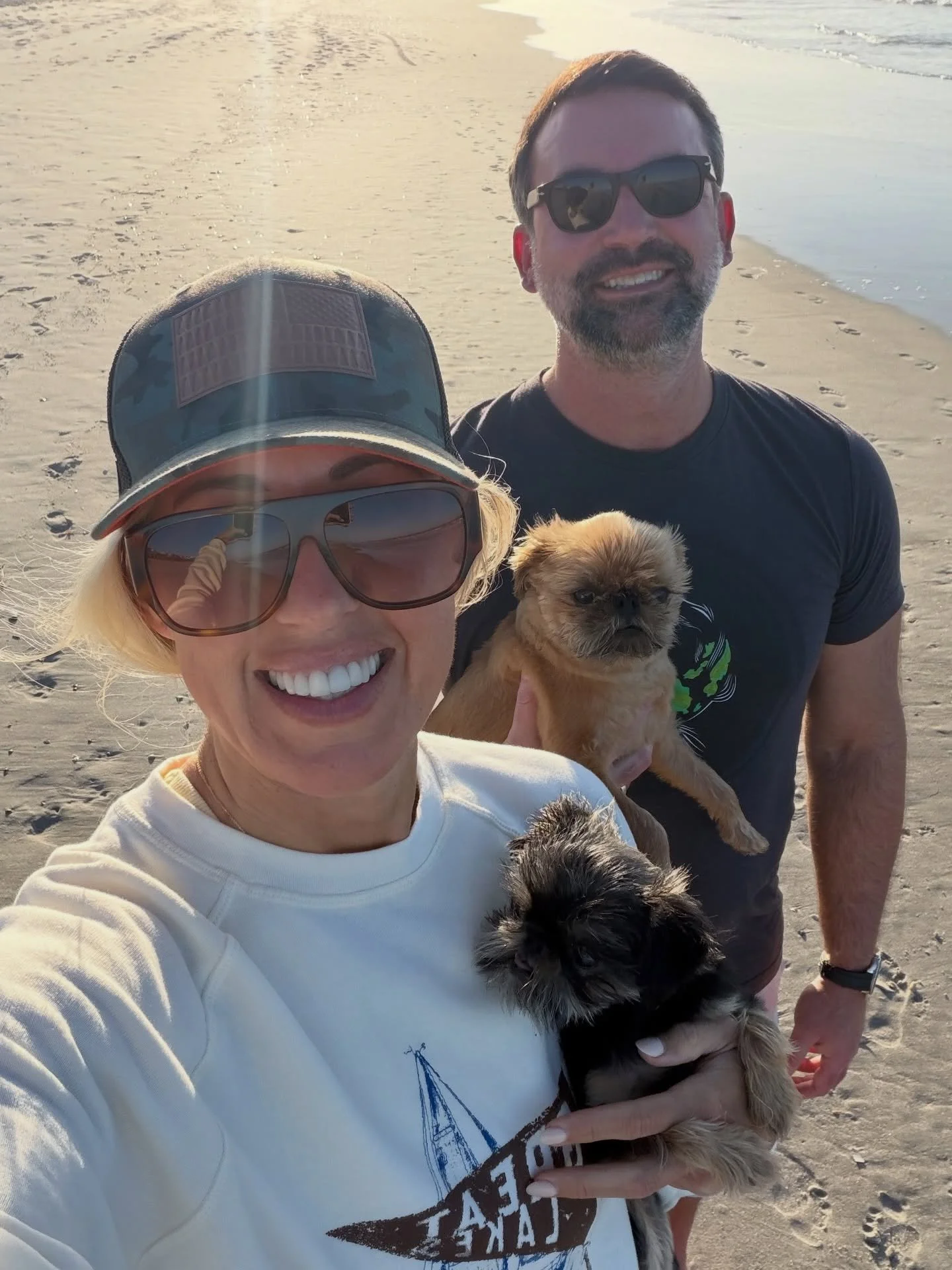 Happy Easter from my crew to yours ✝️🐰🐣🩵☀️