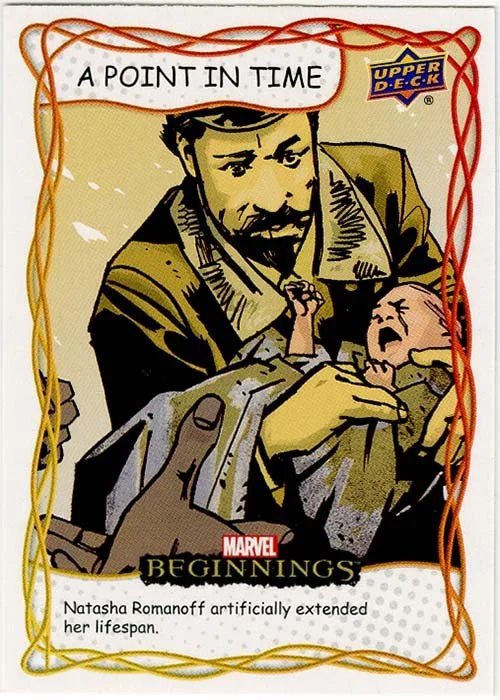 Upper Deck Marvel Beginnings: A point in Time PT#6 Black Widow