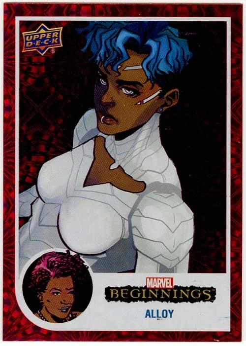 Upper Deck Marvel Beginnings: Red Supernova Base Set #172 Alloy