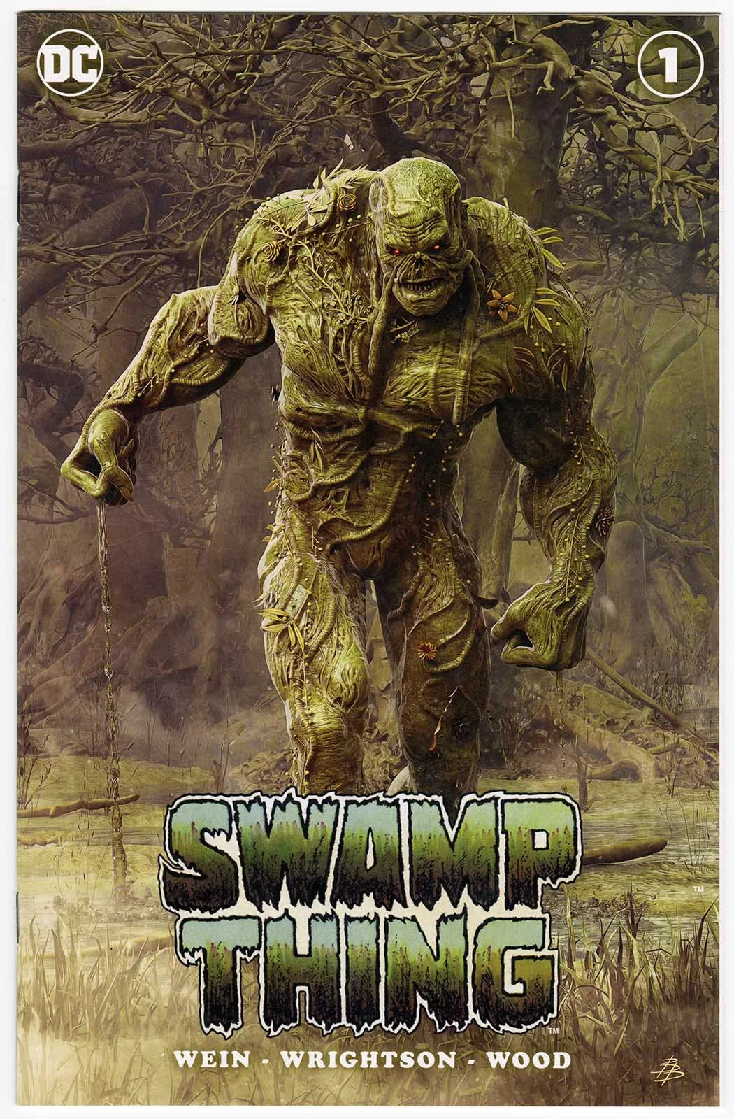 Swamp Thing #1 (2023) Björn Barends Card Stock Cover (NYCC Exclusive)